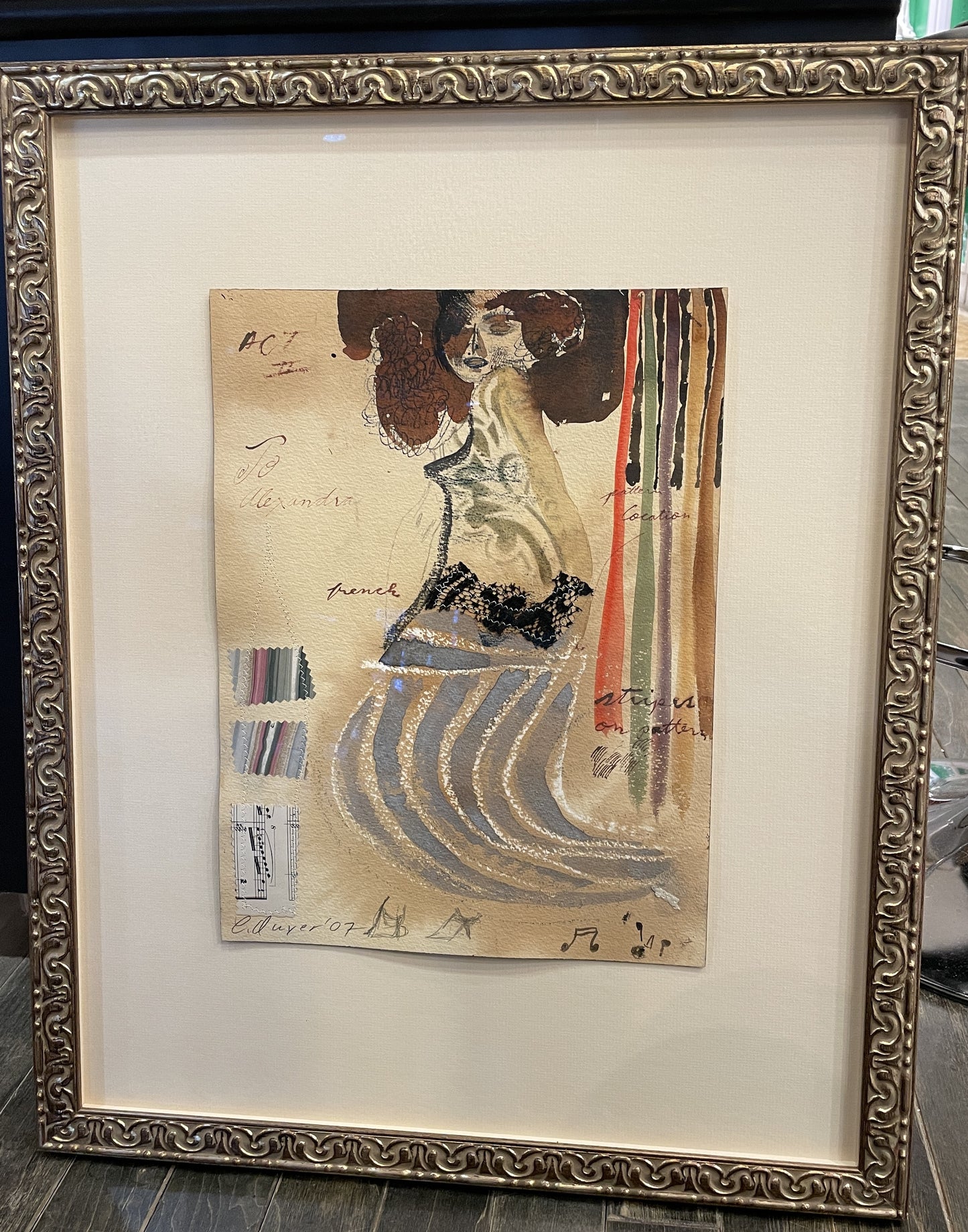 Charles Dwyer "Act to Alexandra" Multi Media Moulin Rouge (0DL002)