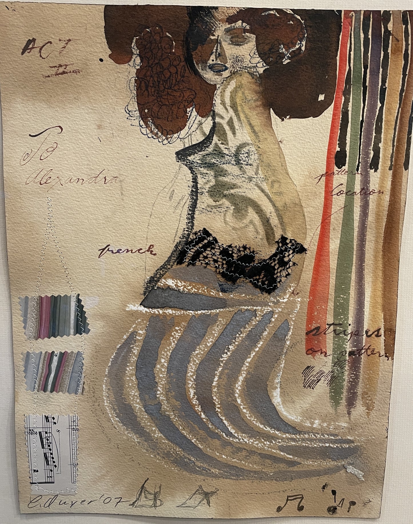 Charles Dwyer "Act to Alexandra" Multi Media Moulin Rouge (0DL002)