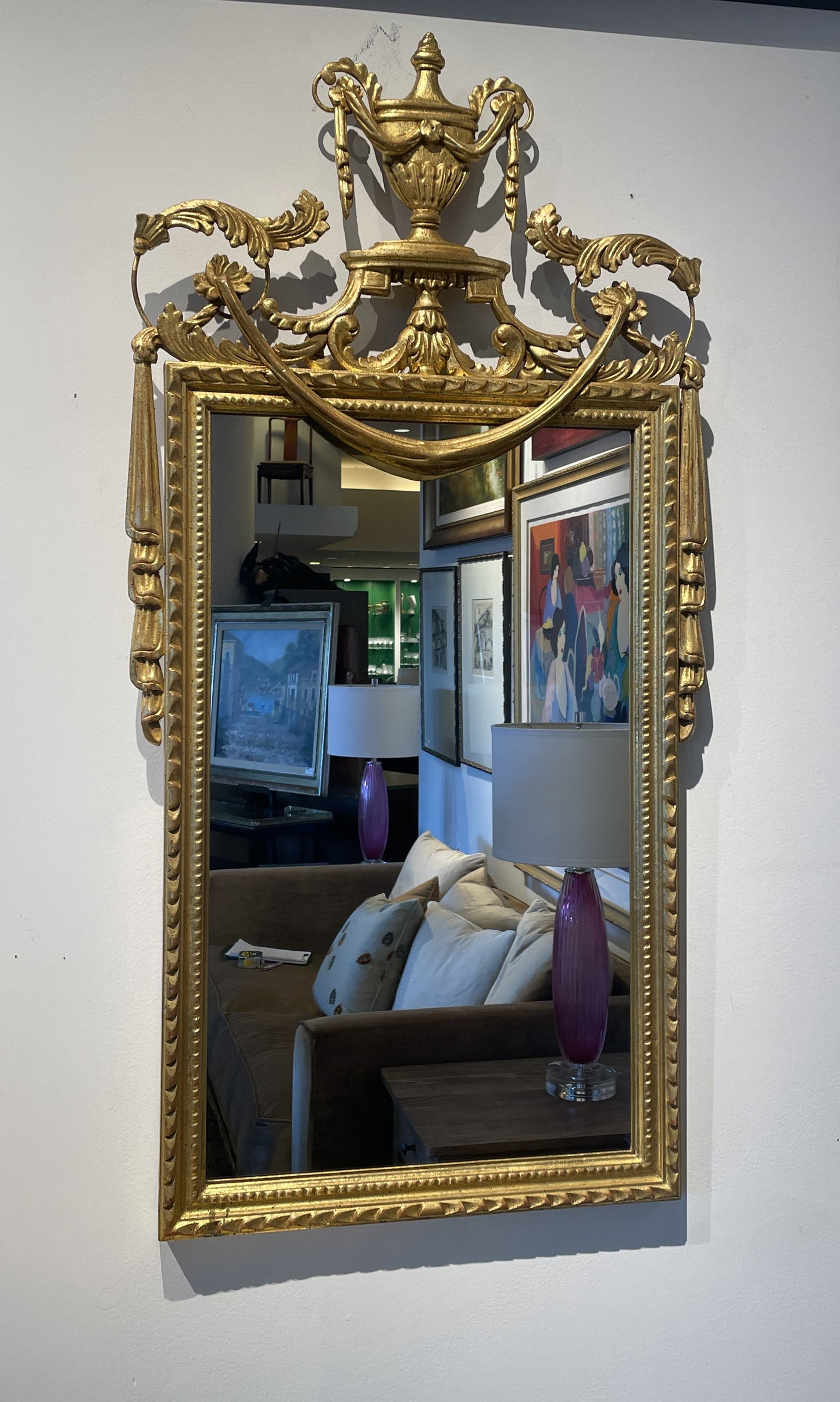 Decorative Crafts Louis XVI Mirror (0HP00B)