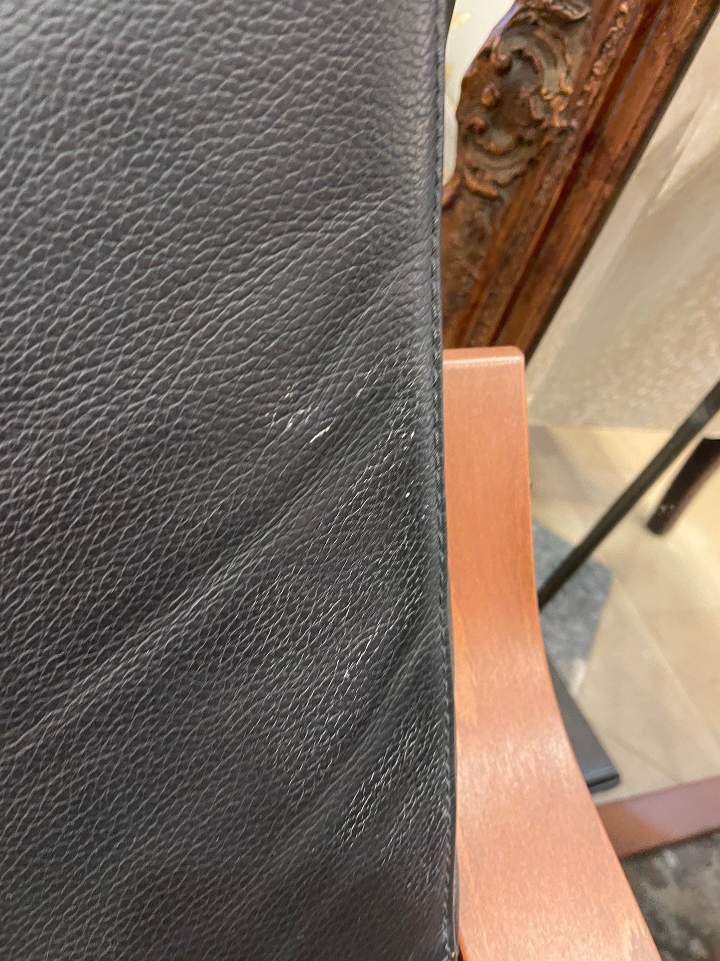 Ikea Black Poang Cantilever Chair, AS IS (Two available) (0HV001)