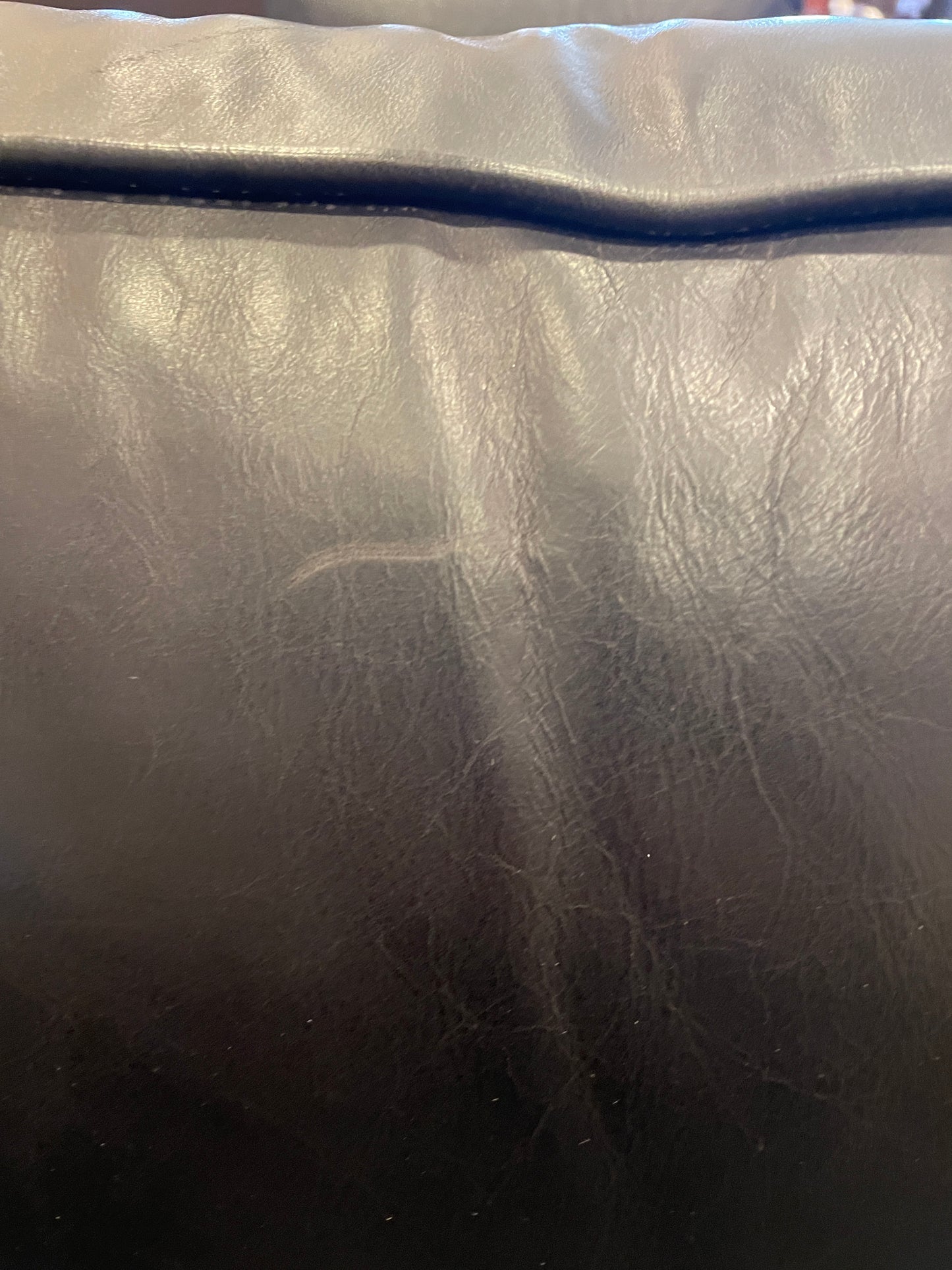 Restoration Hardware Maddox Leather Arm Chair (Two available) (0HV006)