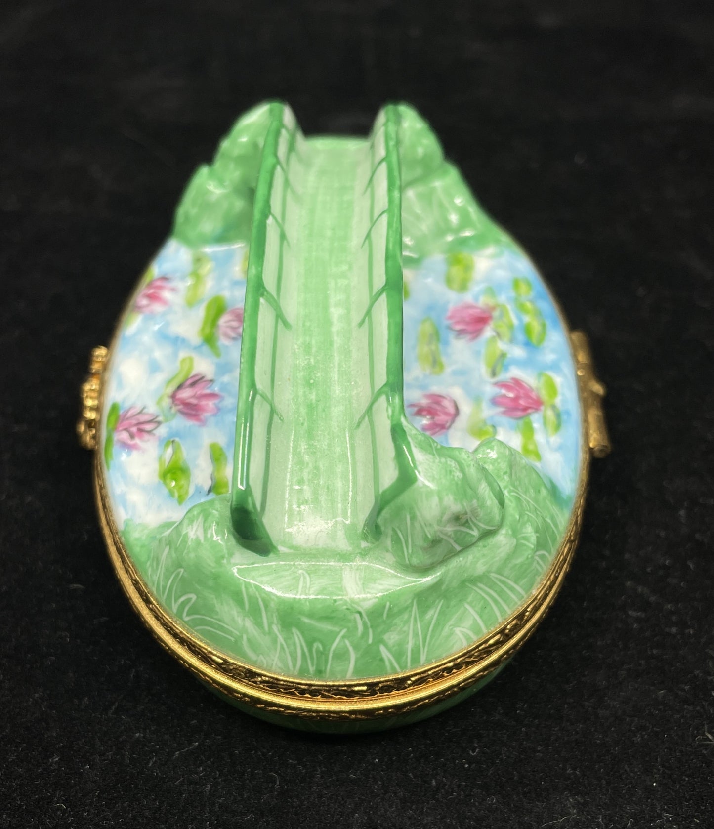 Limoges Monet's Bridge Trinket Box (0I0005)
