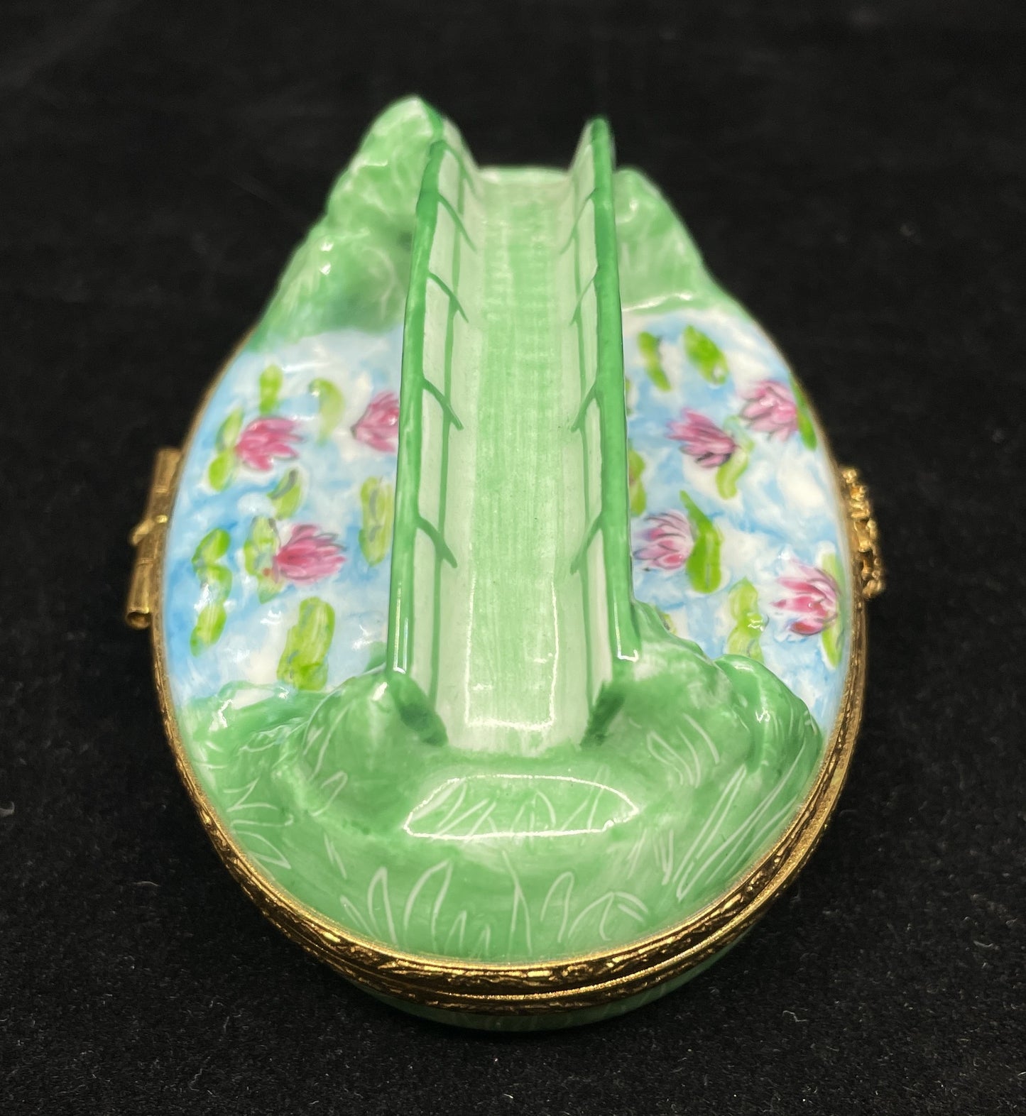 Limoges Monet's Bridge Trinket Box (0I0005)