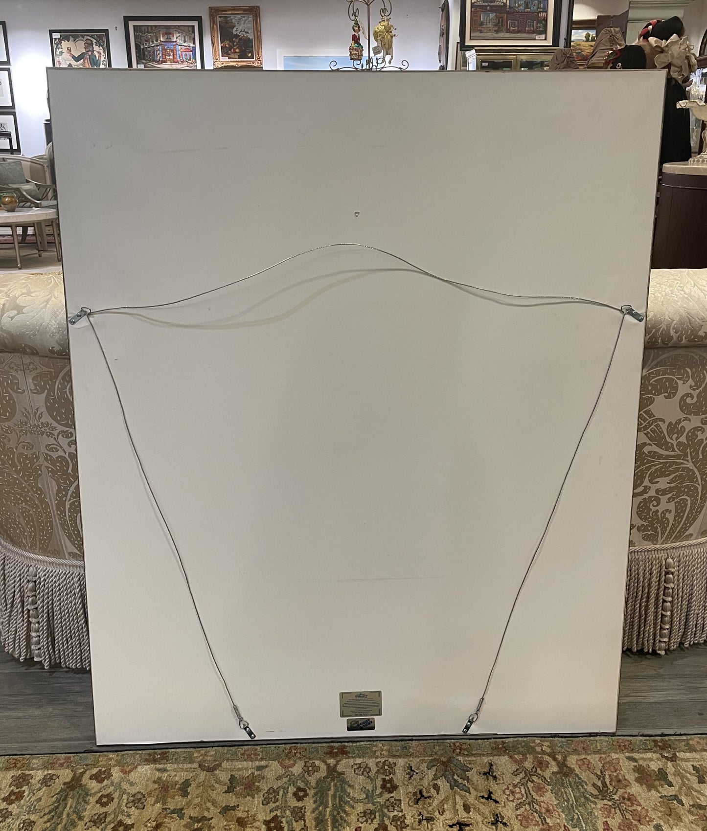 Salvador Dali "The Lady from Dulcinea" Framed Etching (CZ9C78)