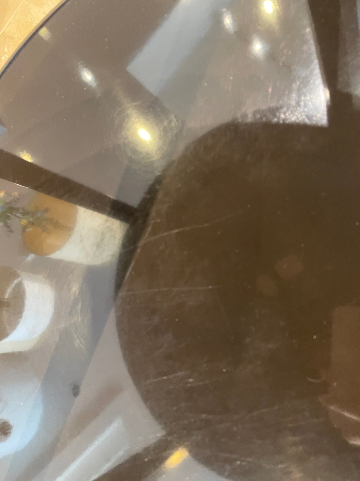 Baker by Bill Sofield Blaze Eclipse Table, AS IS (01B02P)