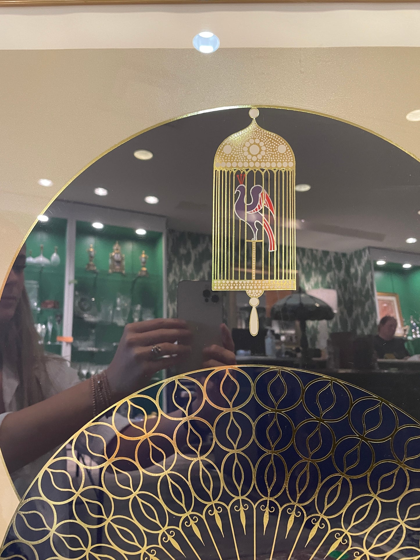 Erte "Bird in a Gilded Cage" Serigraph 36/60 (0DR003)