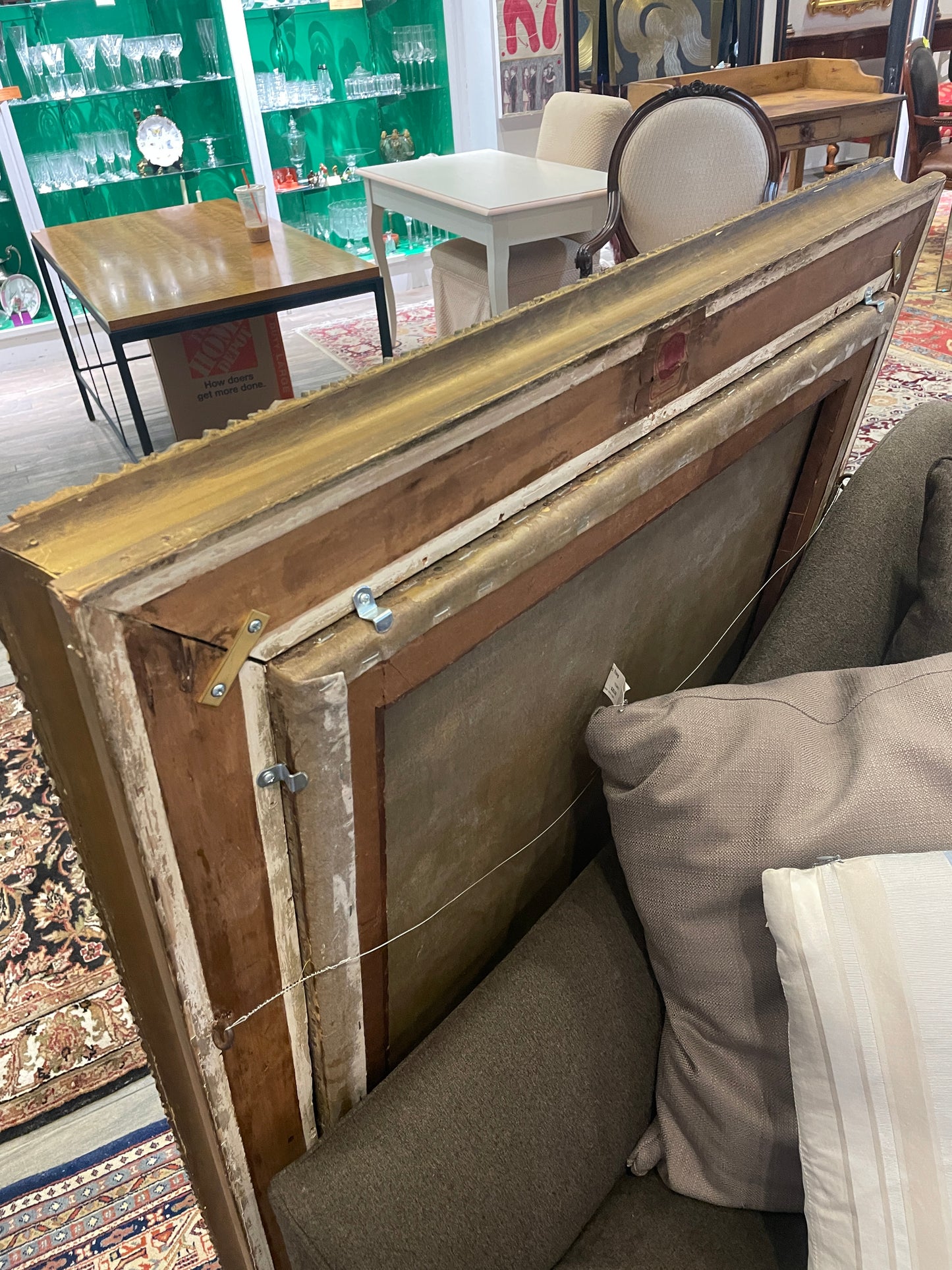 Arnold Henry Savage Landor (1865-1924) Portrait on Canvas, Restored (0DX001)