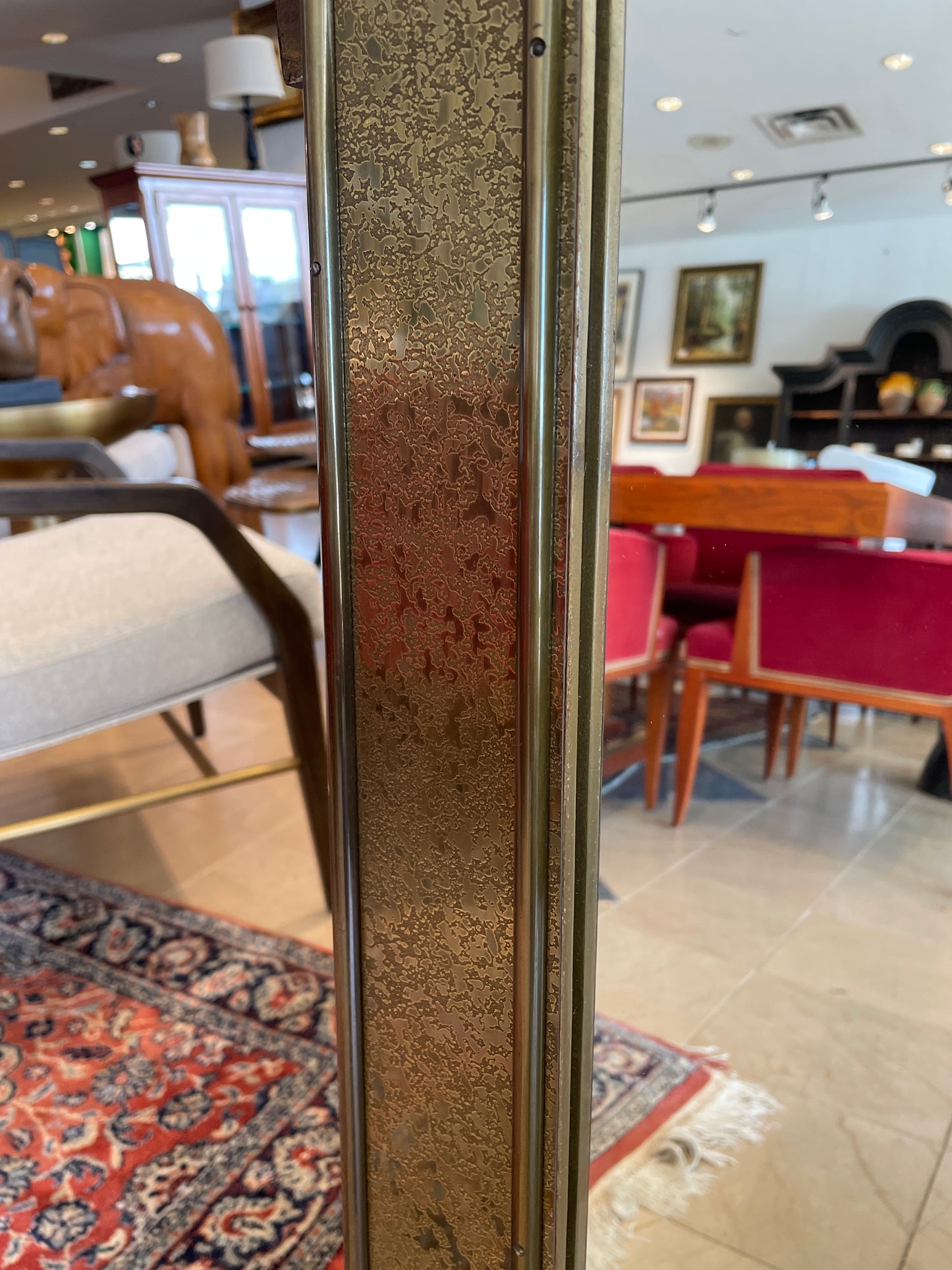 Mastercraft Hollywood Regency Mirror (Two available 0LL004 and 0LL005)