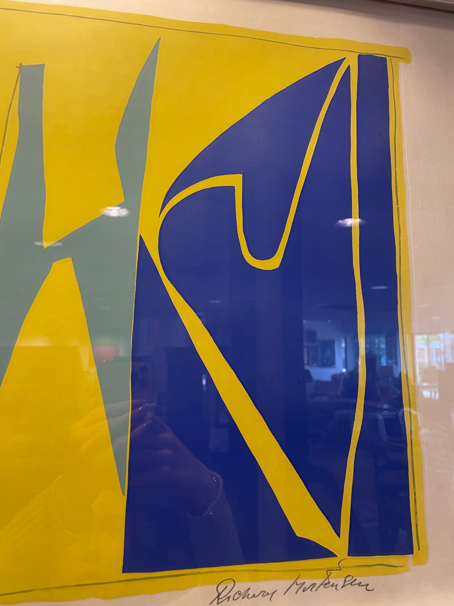 Richard Mortenson Serigraph, Numbered 14/100 (0DW00V)