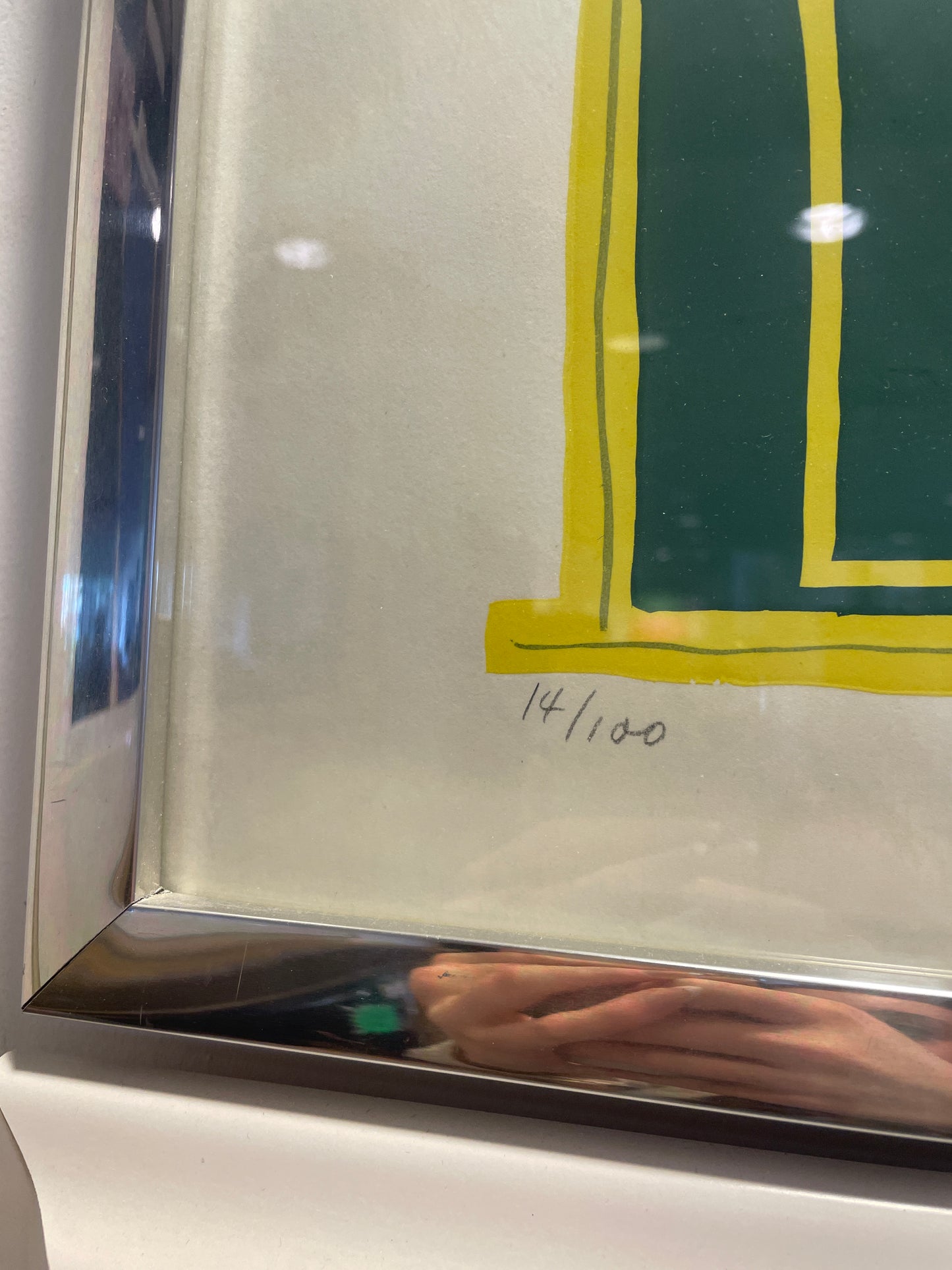 Richard Mortenson Serigraph, Numbered 14/100 (0DW00V)