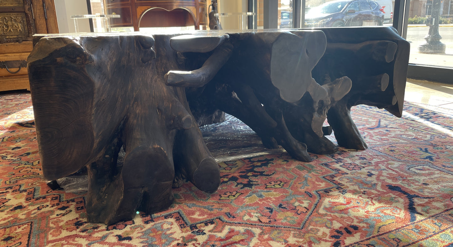 Andrianna Shamaris Teak Root Coffee Table (0HV002)