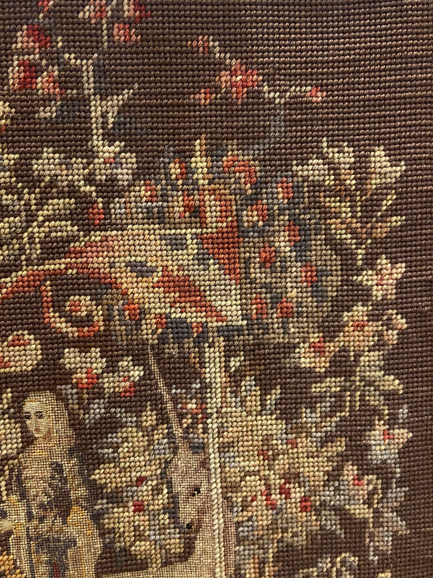 Louis XVI Needlepoint Fireplace Screen (HKDWFP)