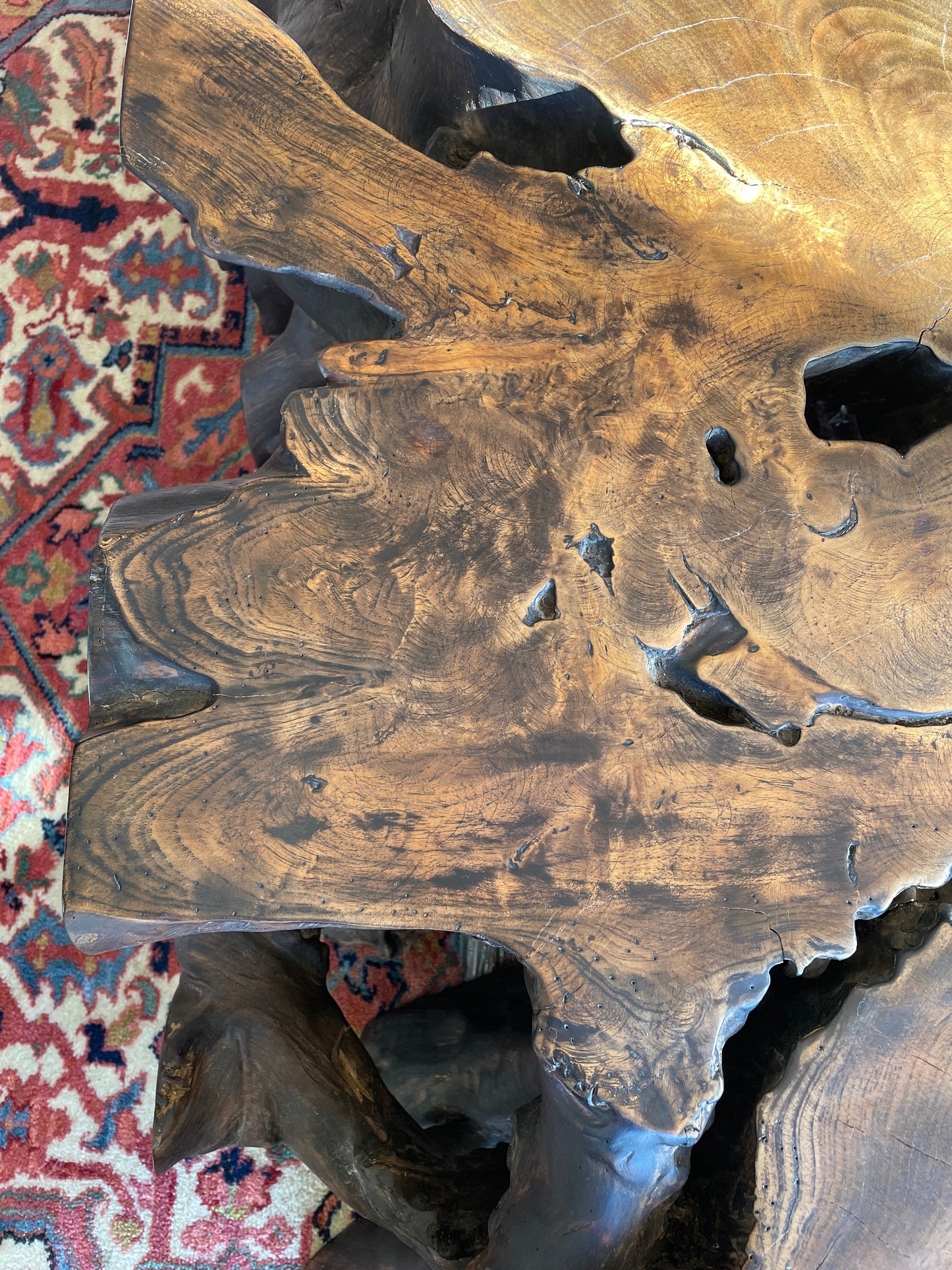 Andrianna Shamaris Teak Root Coffee Table (0HV002)