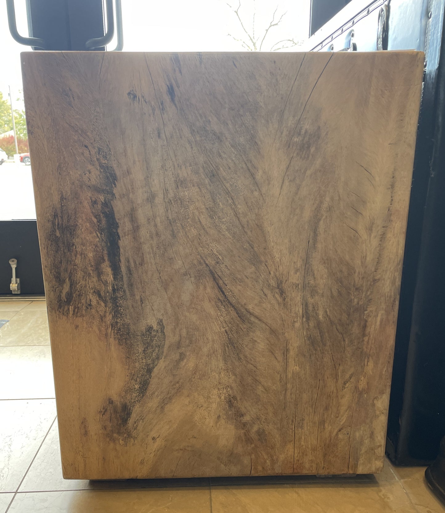 Bo Tree Source Tamarine Block Table, AS IS (0HV00B)