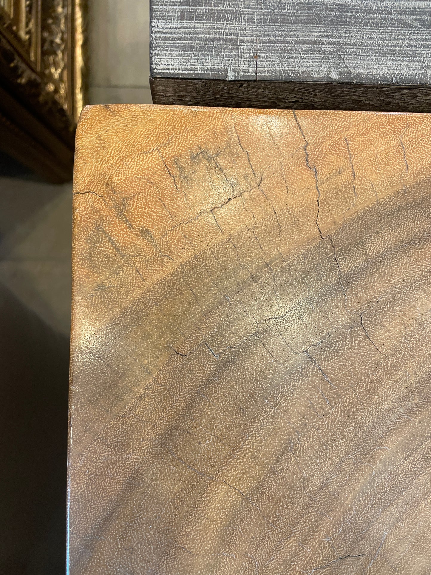 Bo Tree Source Tamarine Block Table, AS IS (0HV00B)