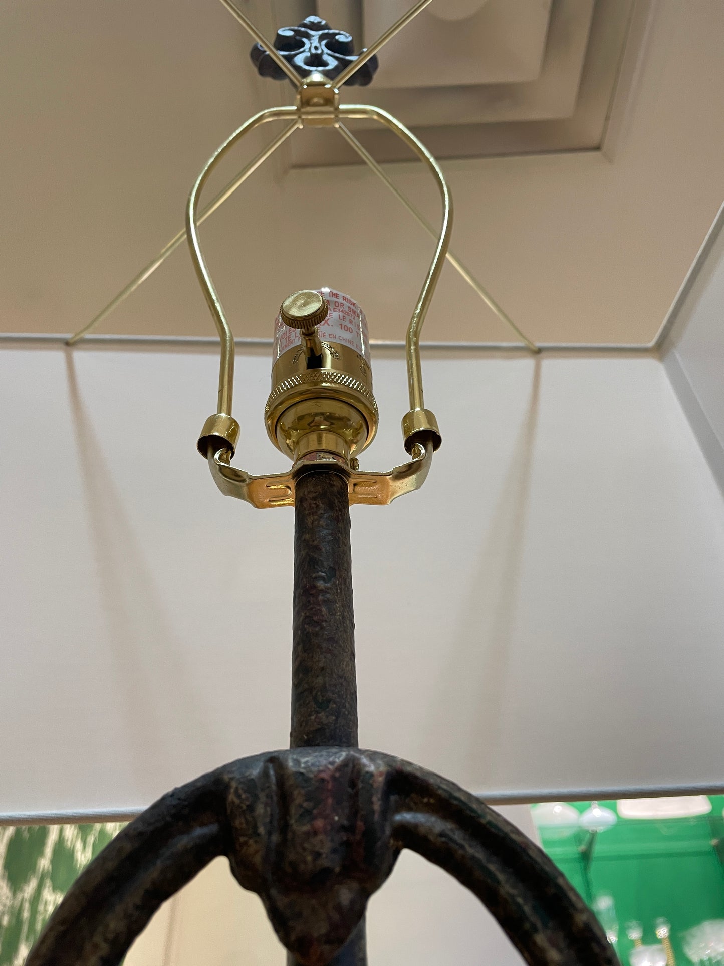 Architectural Balustrade Floor Lamp, Iron (Two Available) (0I6002)