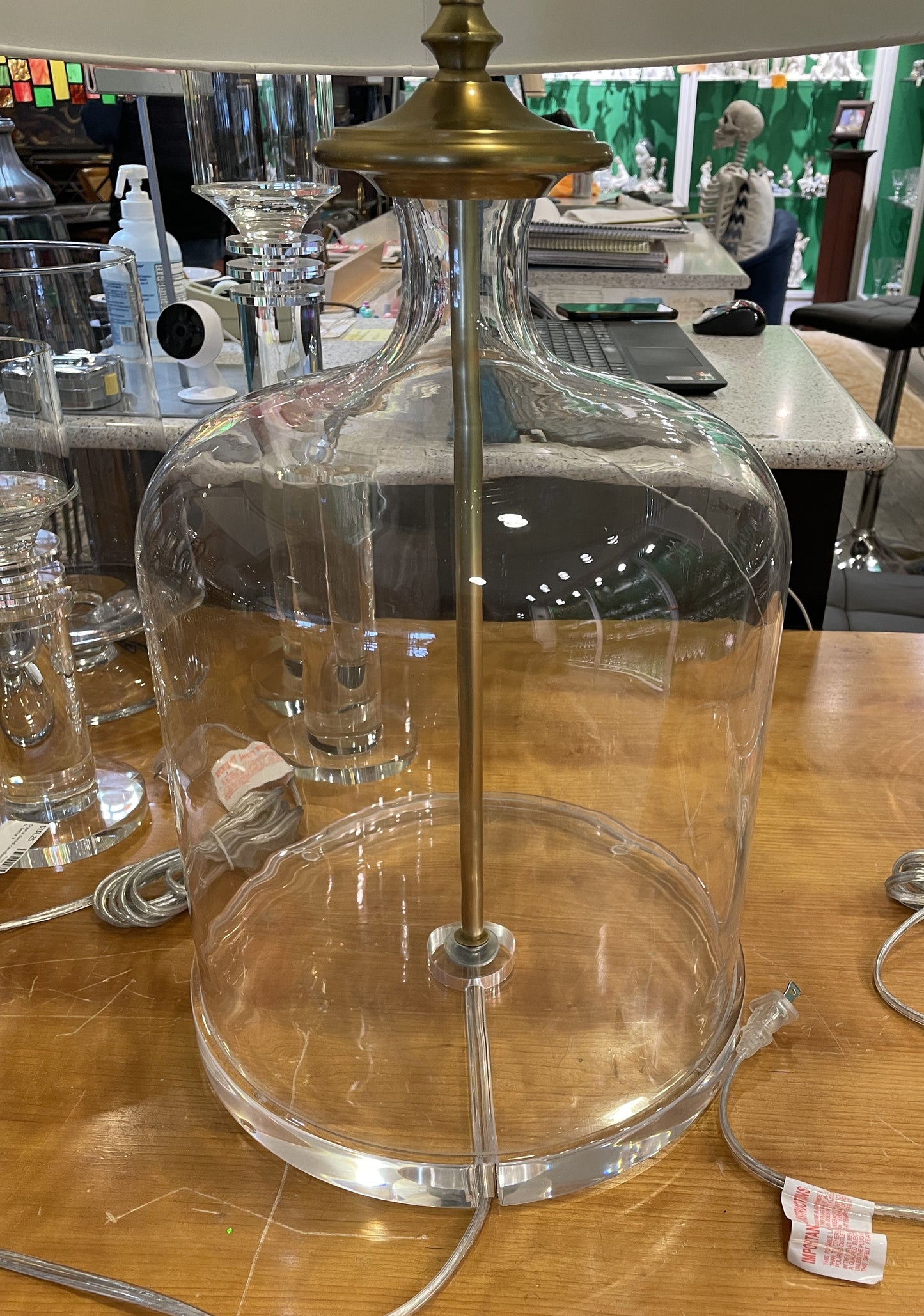 Ethan Allen Nolan Table Lamp (Two Available) (0I600J)