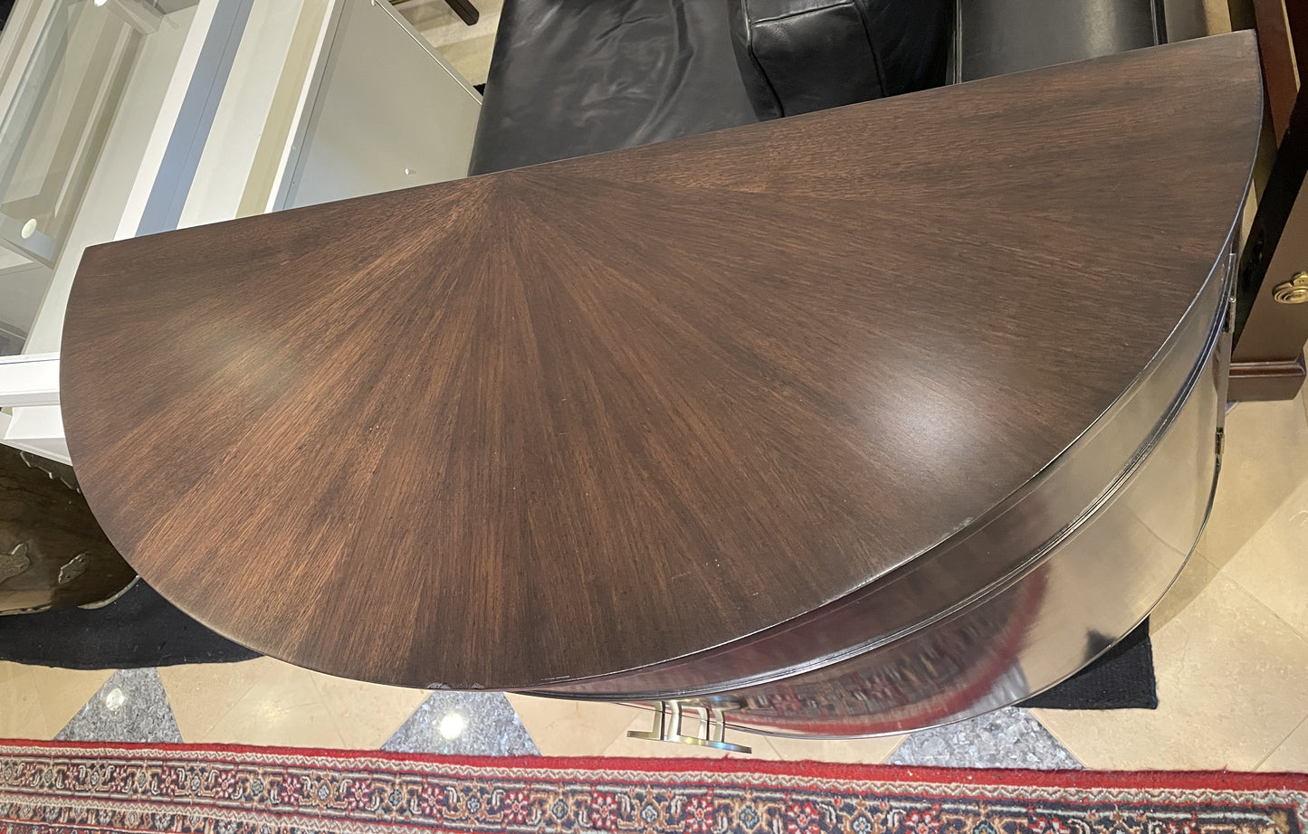 Ethan Allen Kronos Demilune Cabinet (0I6009)