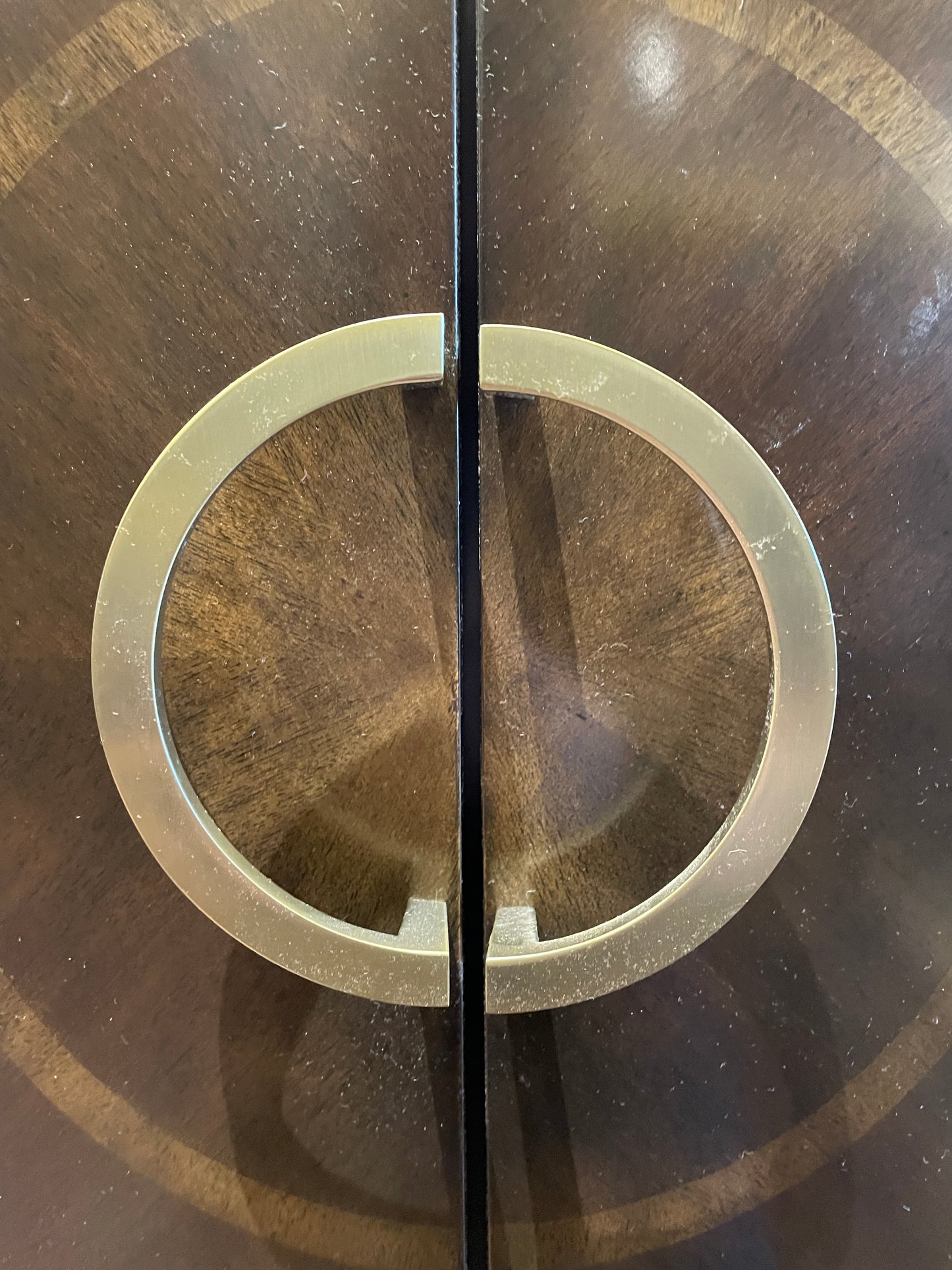 Ethan Allen Kronos Demilune Cabinet (0I6009)