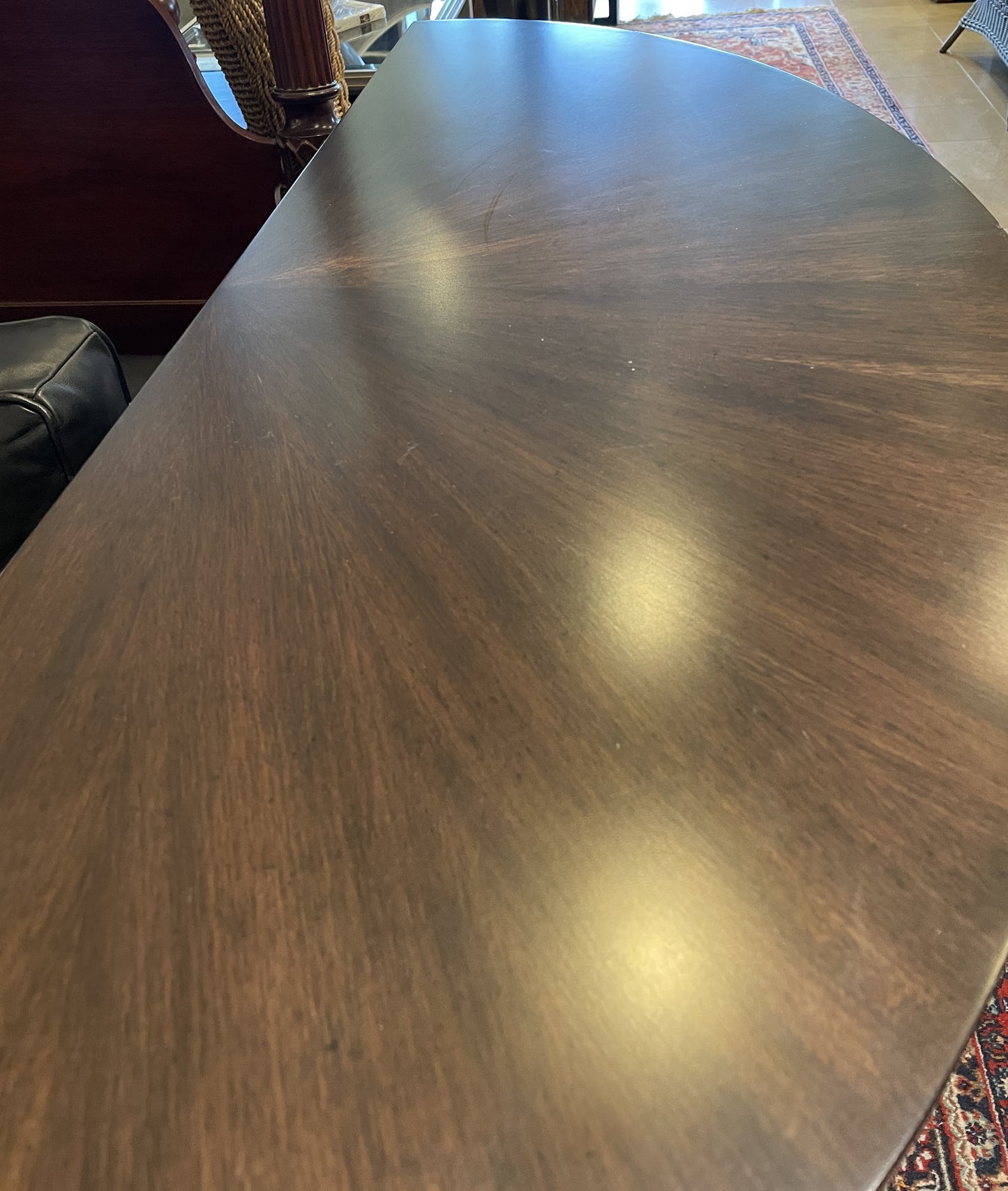 Ethan Allen Kronos Demilune Cabinet (0I6009)