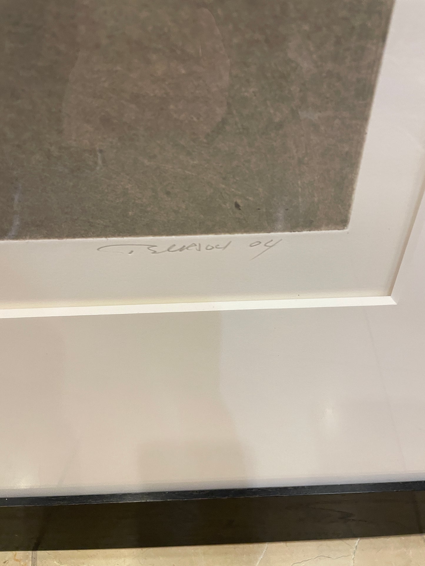 Bersou Lithograph Etching and Aquatint "Le Reqand Ton Reqand" (0I600T)