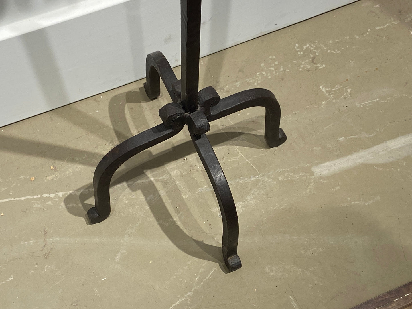 Pair of Wrought Iron Floor Candelabras (KRF1AP)