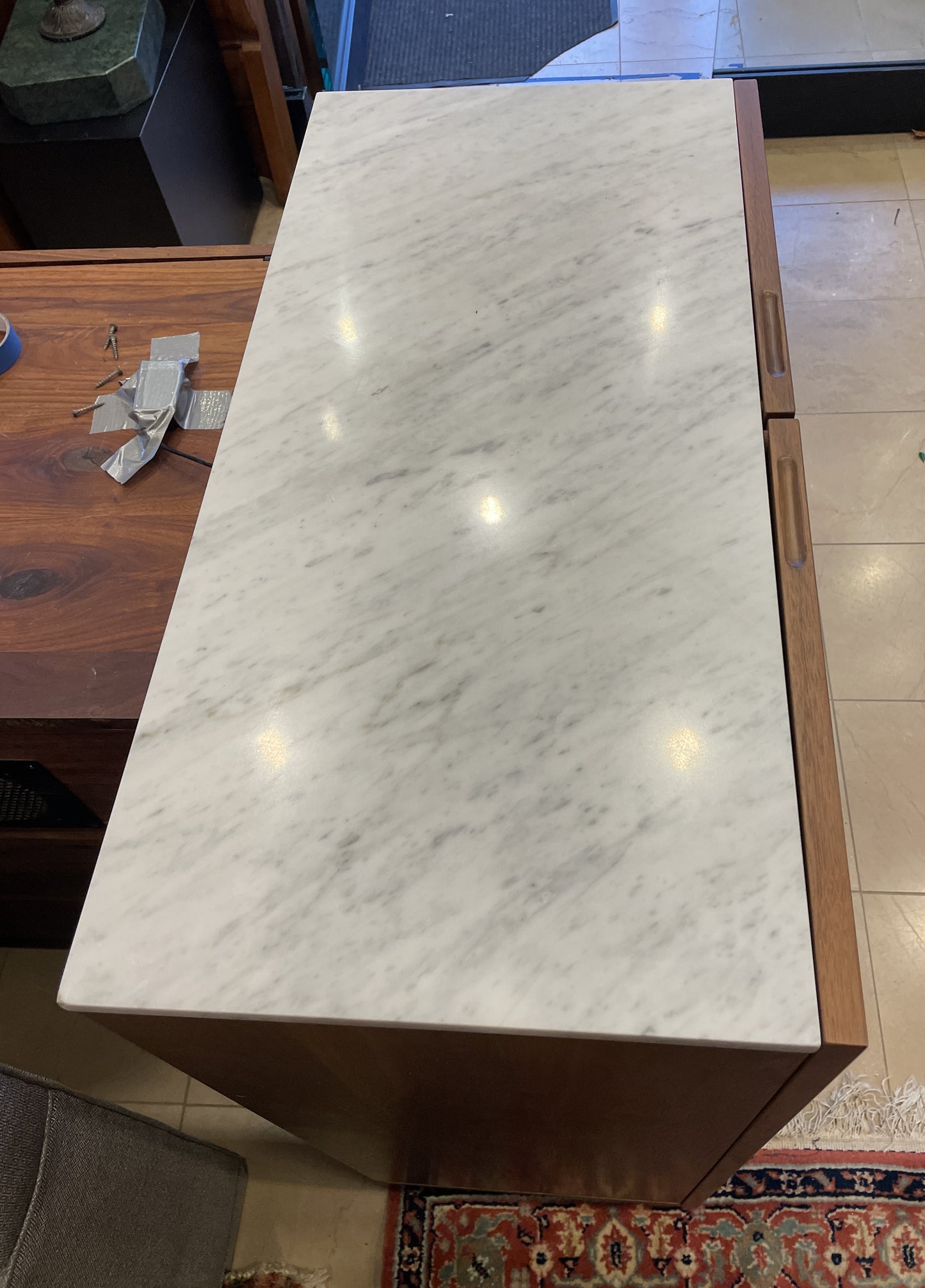 CB2 Suspend Wood Storage Cabinet (0I600B)