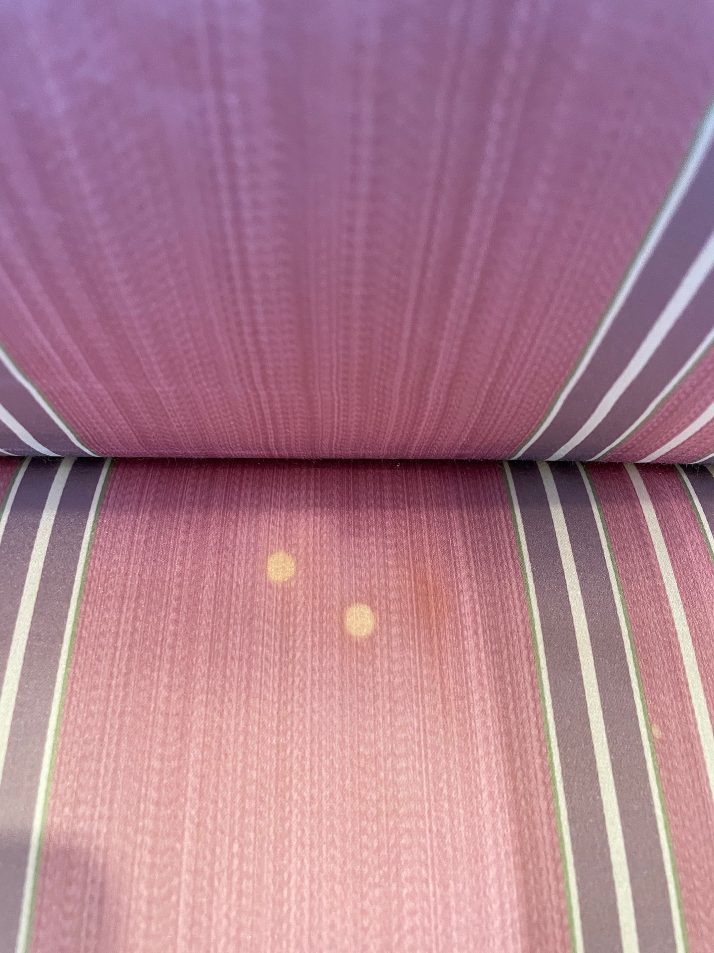 Kindel Striped Lolling Chair AS IS (0DW00F)