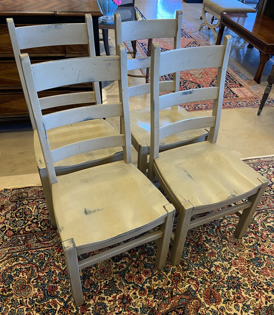 Set of Four Zimmerman Chair Co Dining Chairs (UV4R3K)