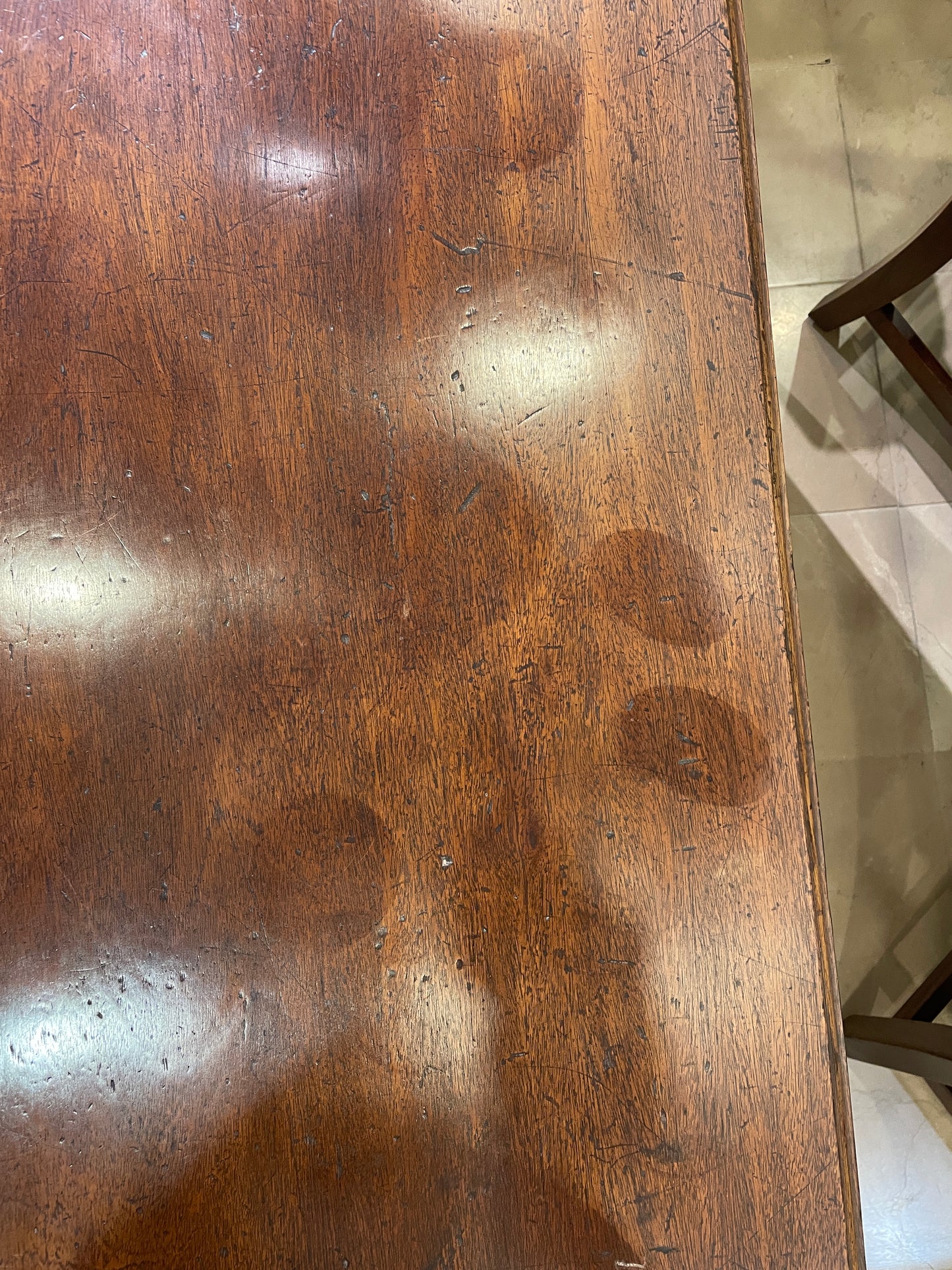 Antique Mahogany Gate Leg Dining Table (0DW00M)