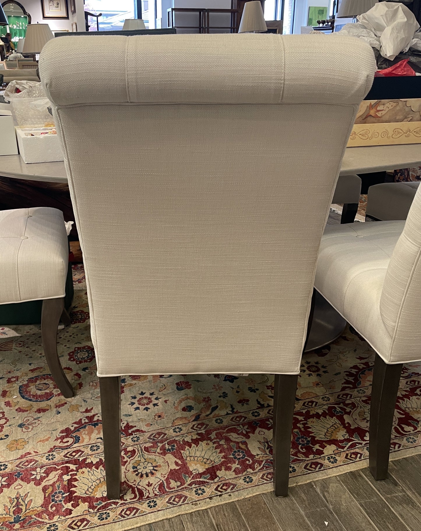 Ethan Allen Dayton side chair, tufted (0I6007)