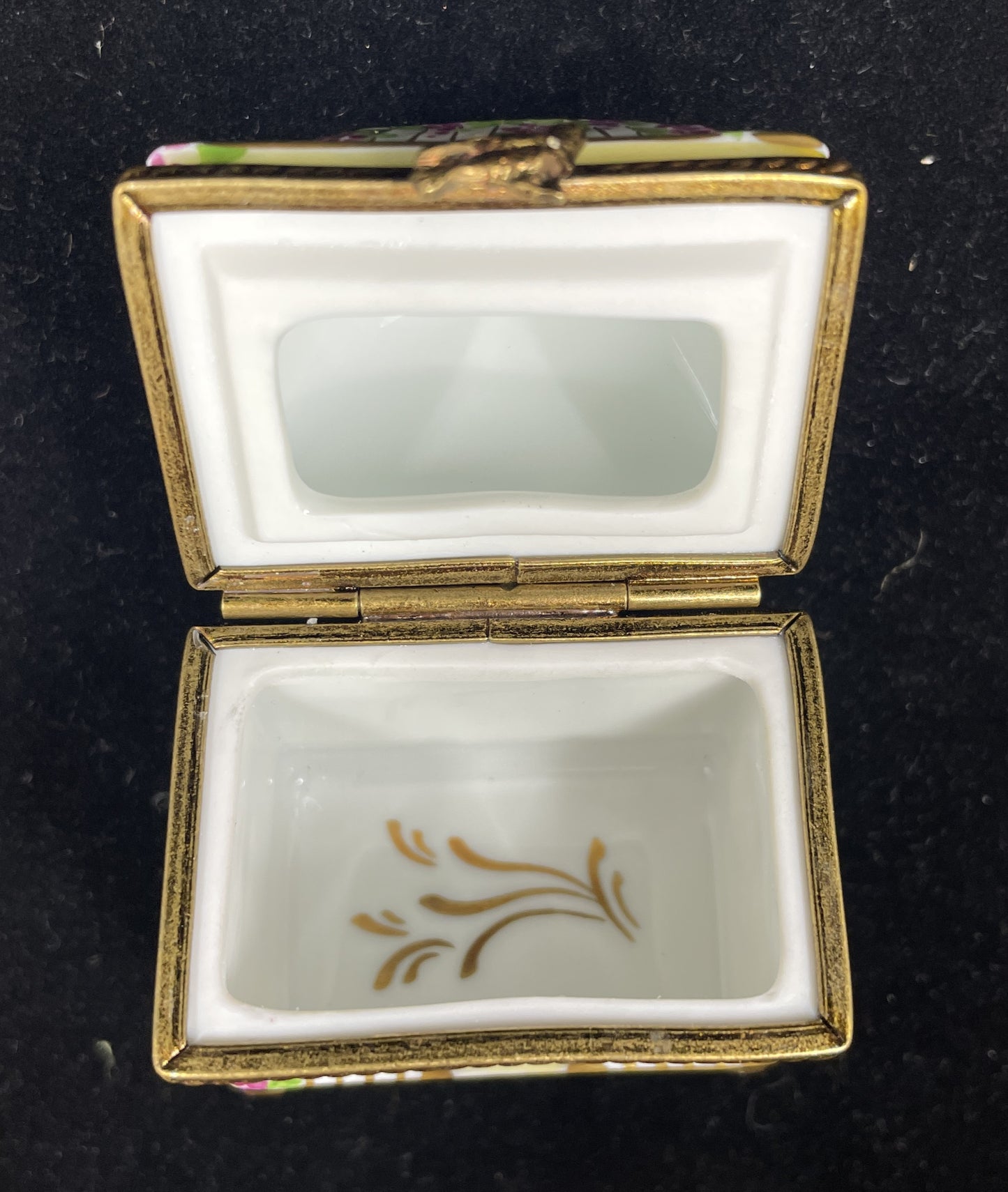 Limoges Trinket Box Birdcage (0IB00B)