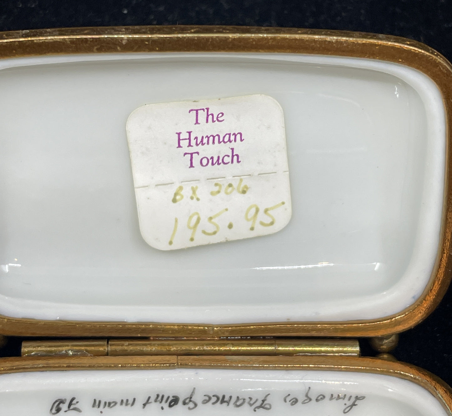 Limoges Trinket Box Suitcase (0IB00F)