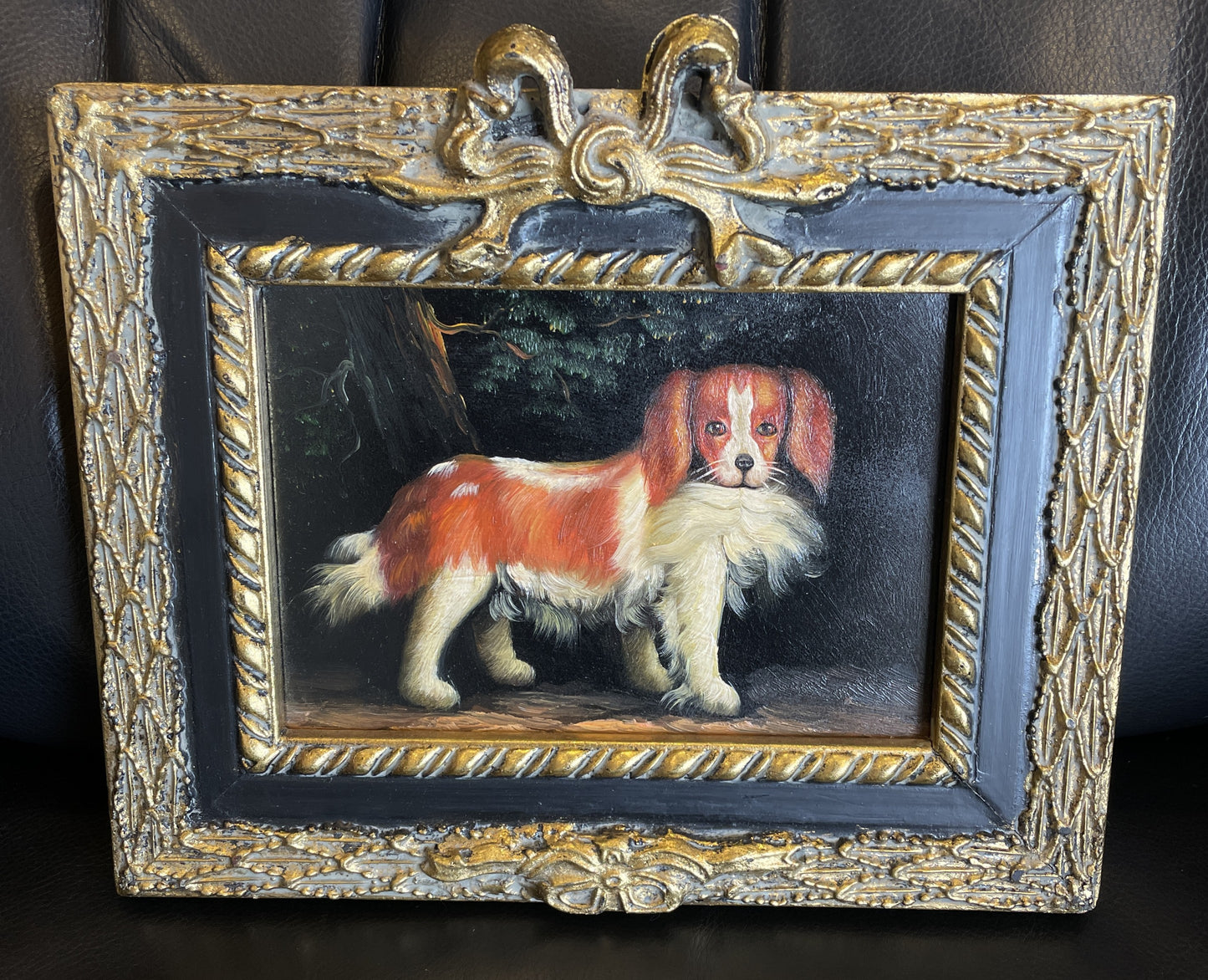 Small Dog Painting, Robert Grace 8x10 (05900A)