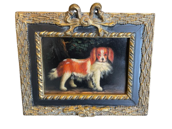 Small Dog Painting, Robert Grace 8x10 (05900A)
