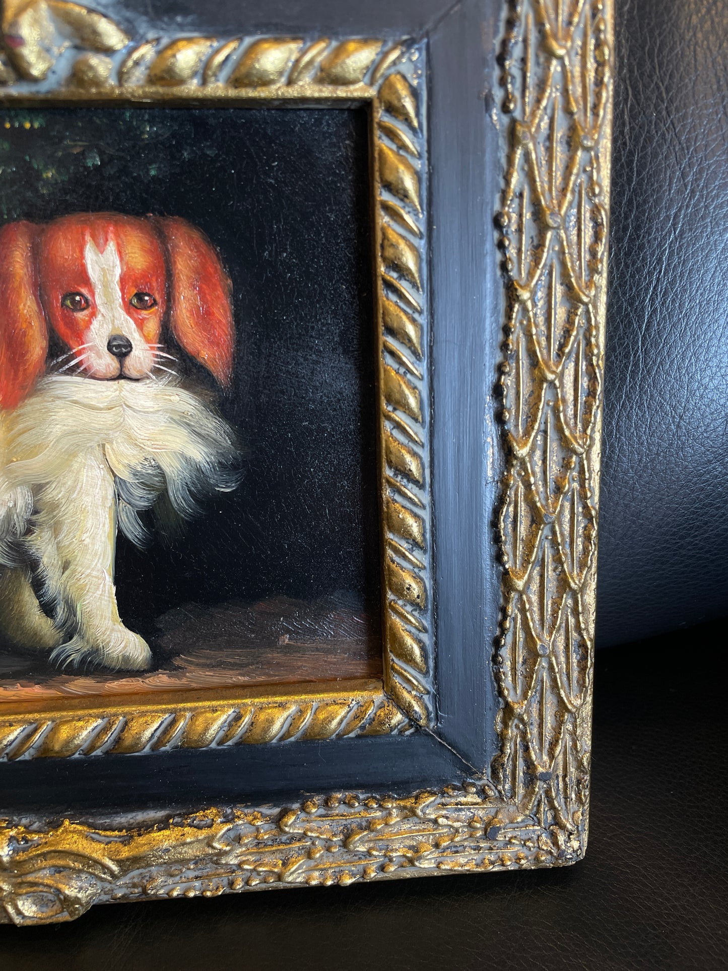 Small Dog Painting, Robert Grace 8x10 (05900A)