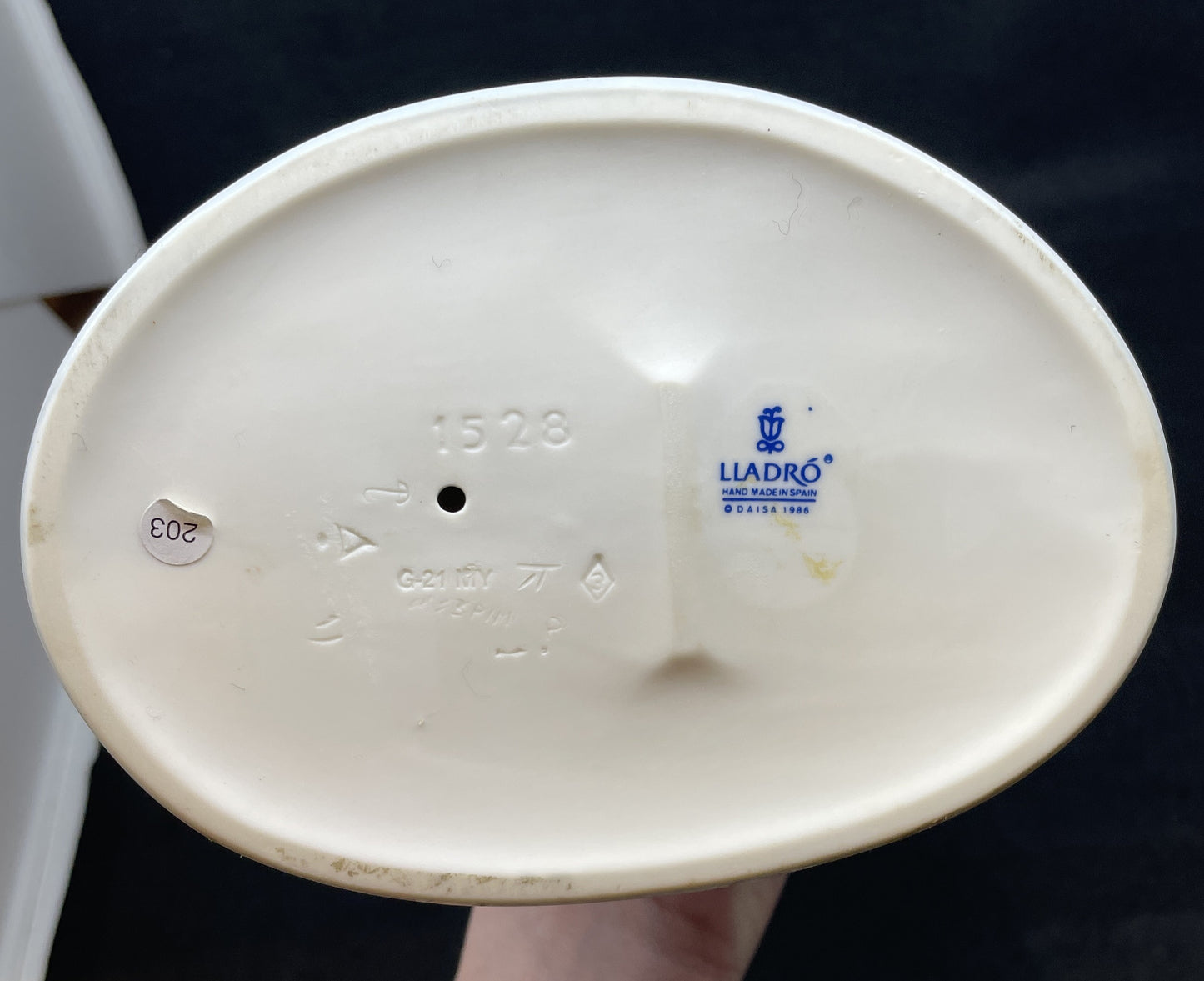 Lladro "I Love You Truely" #1528 with Box (01K001)