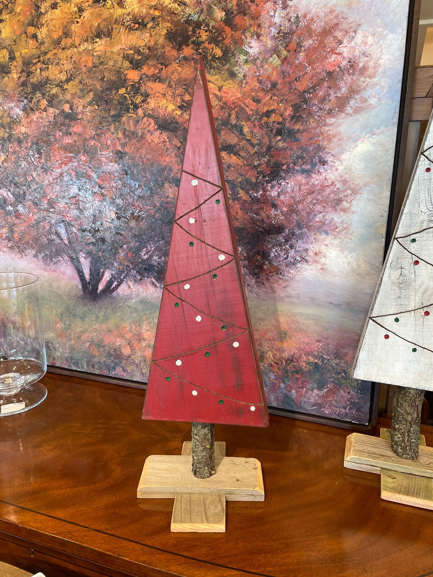 Wooden Holiday Tree, Medium (00O007)