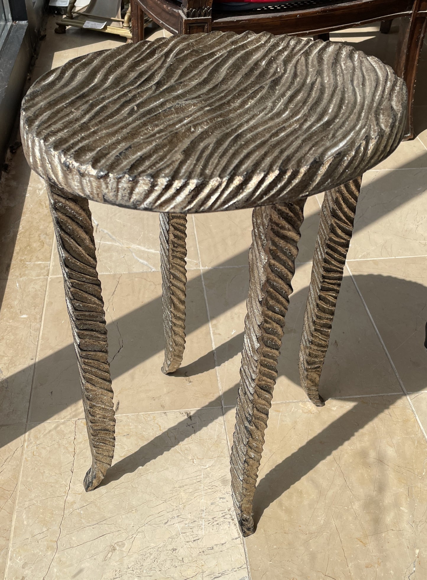 Studio A Gold Waves Martini Table (0E7004)