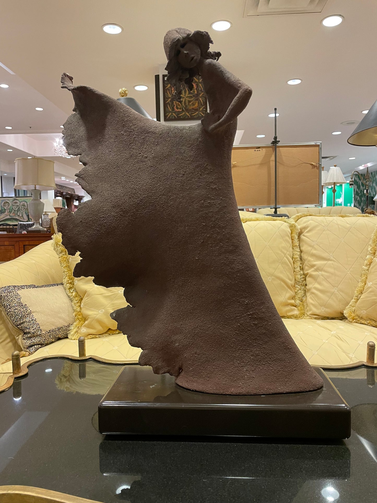 B. Majeski Clay Dancer Sculpture (21909