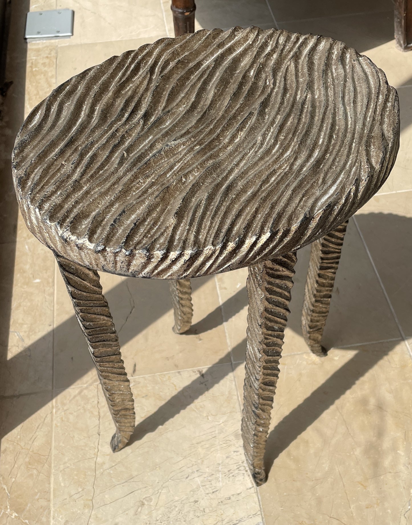 Studio A Gold Waves Martini Table (0E7004)
