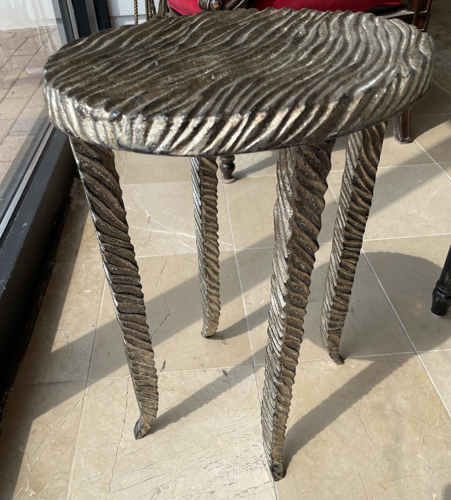 Studio A Gold Waves Martini Table (0E7004)