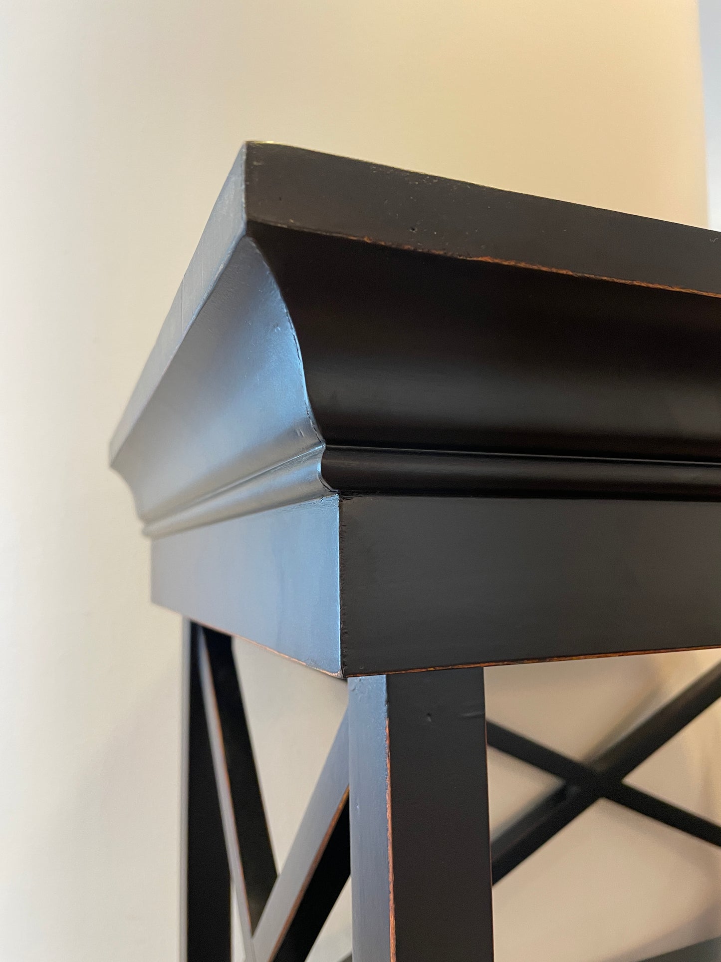 Ballard X-Back Bookcase, Black -2 available (0E700A)