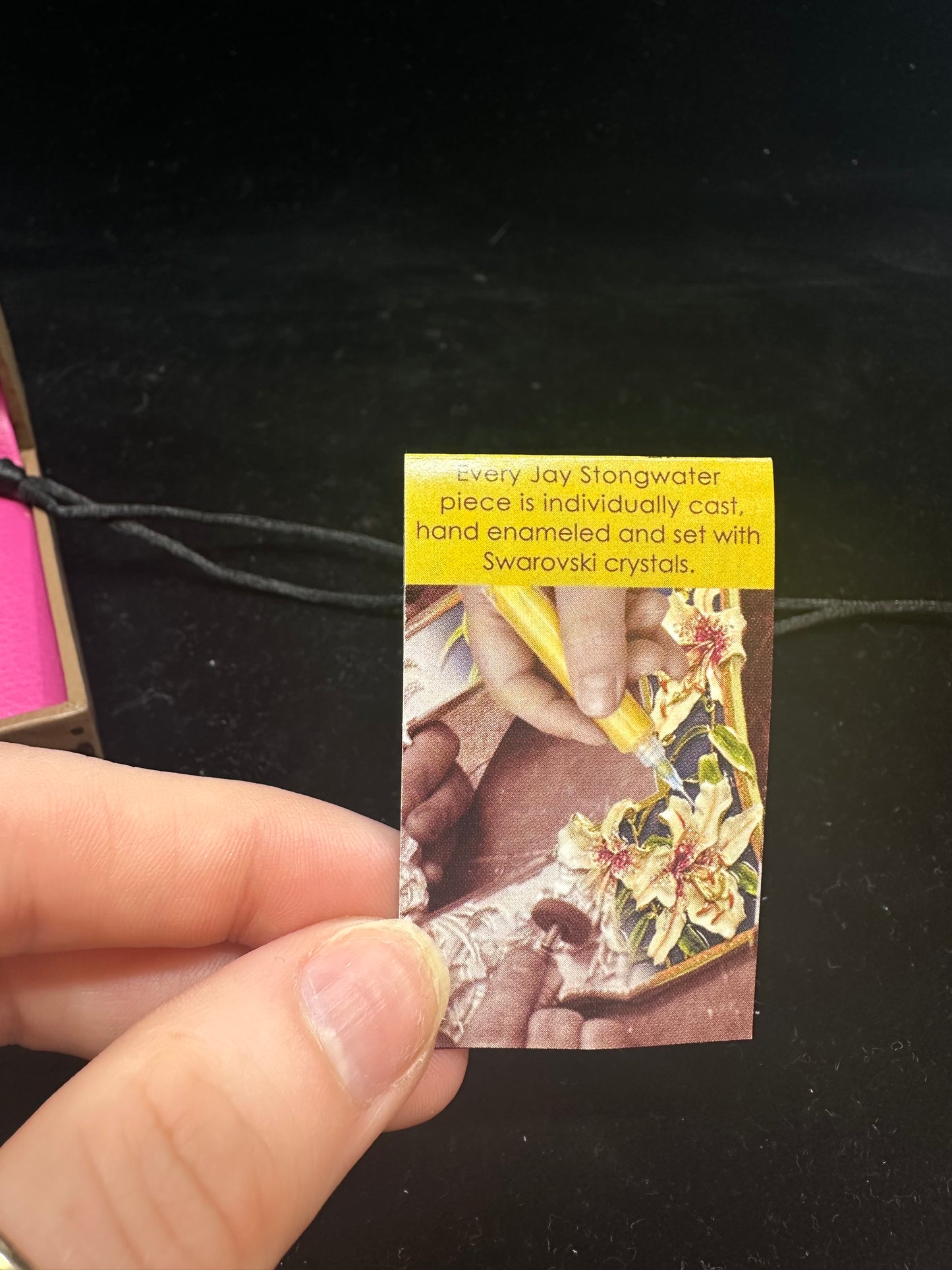 Jay Strongwater Enamel Butterfly Pendant (28KKZT)