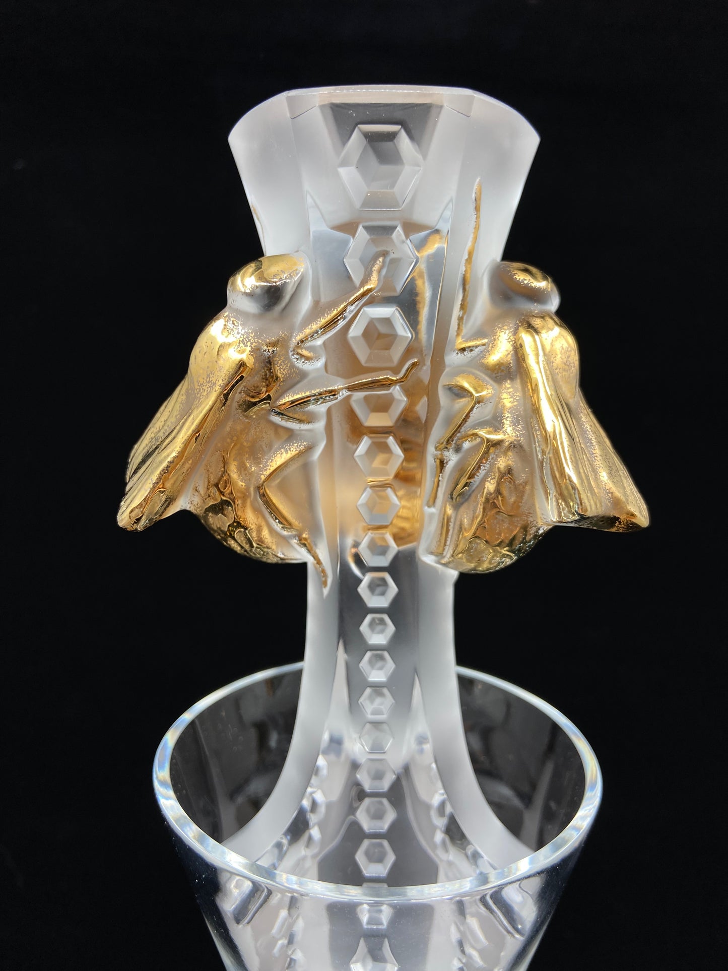 Lalique Abeilles Gold Decanter (ZU4347)