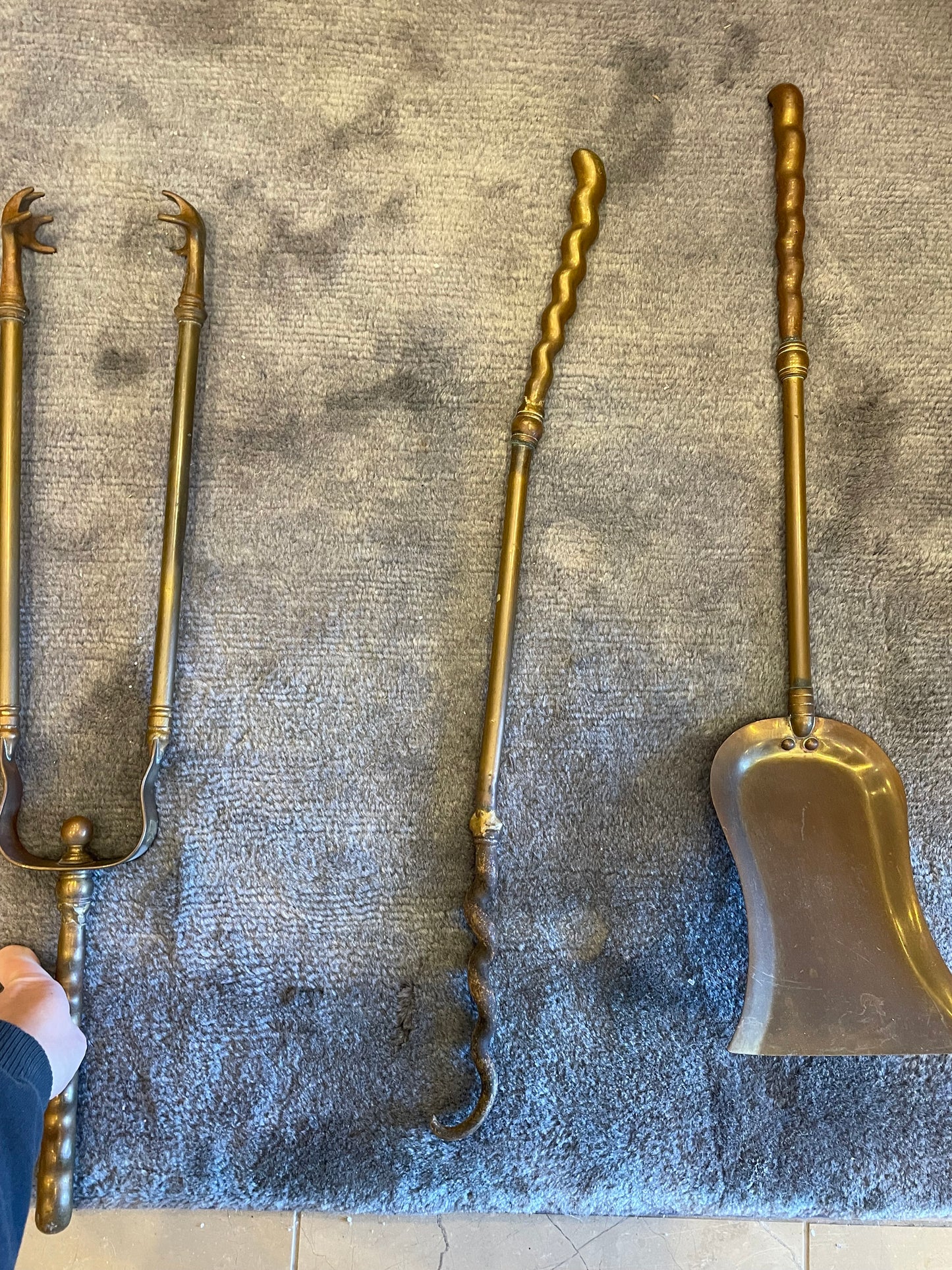 French Fireplace Tools AS IS (00Y003)