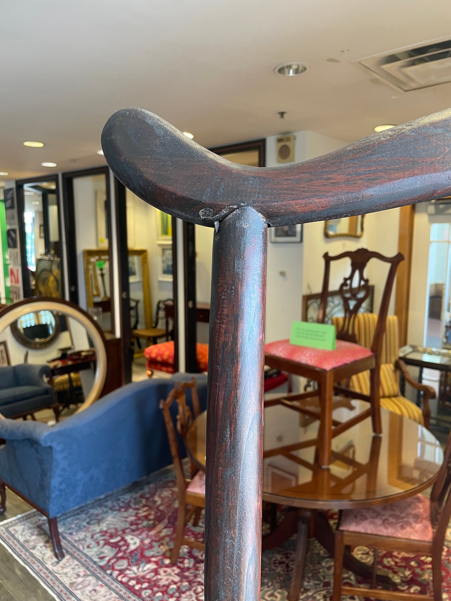 Arhaus Exaggerated Elmwood Ming Chair (0E9001) Two available