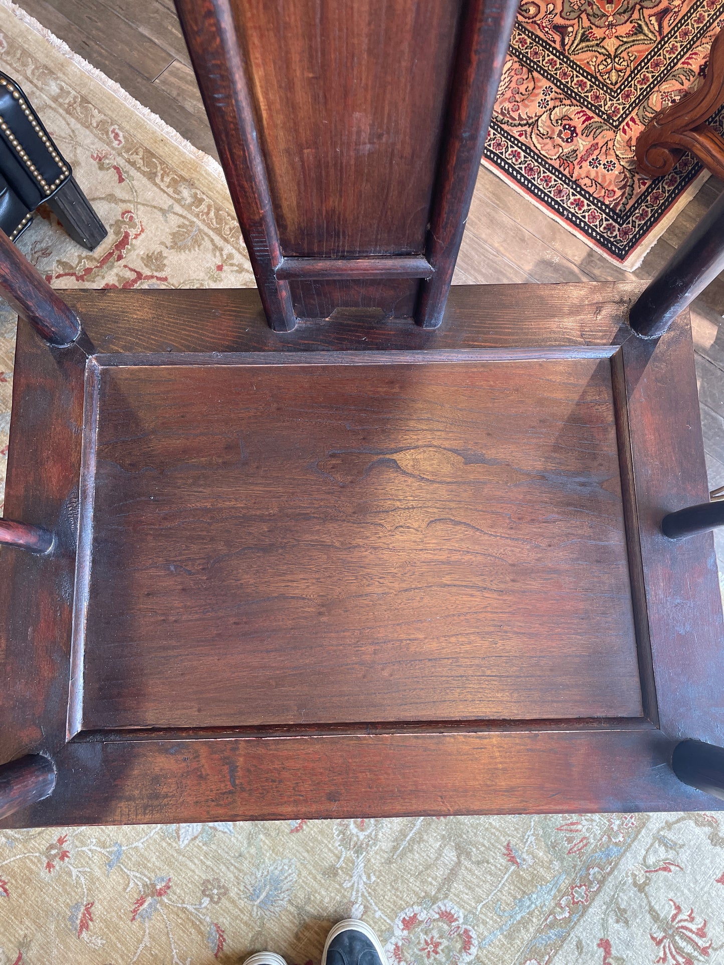 Arhaus Exaggerated Elmwood Ming Chair (0E9001) Two available