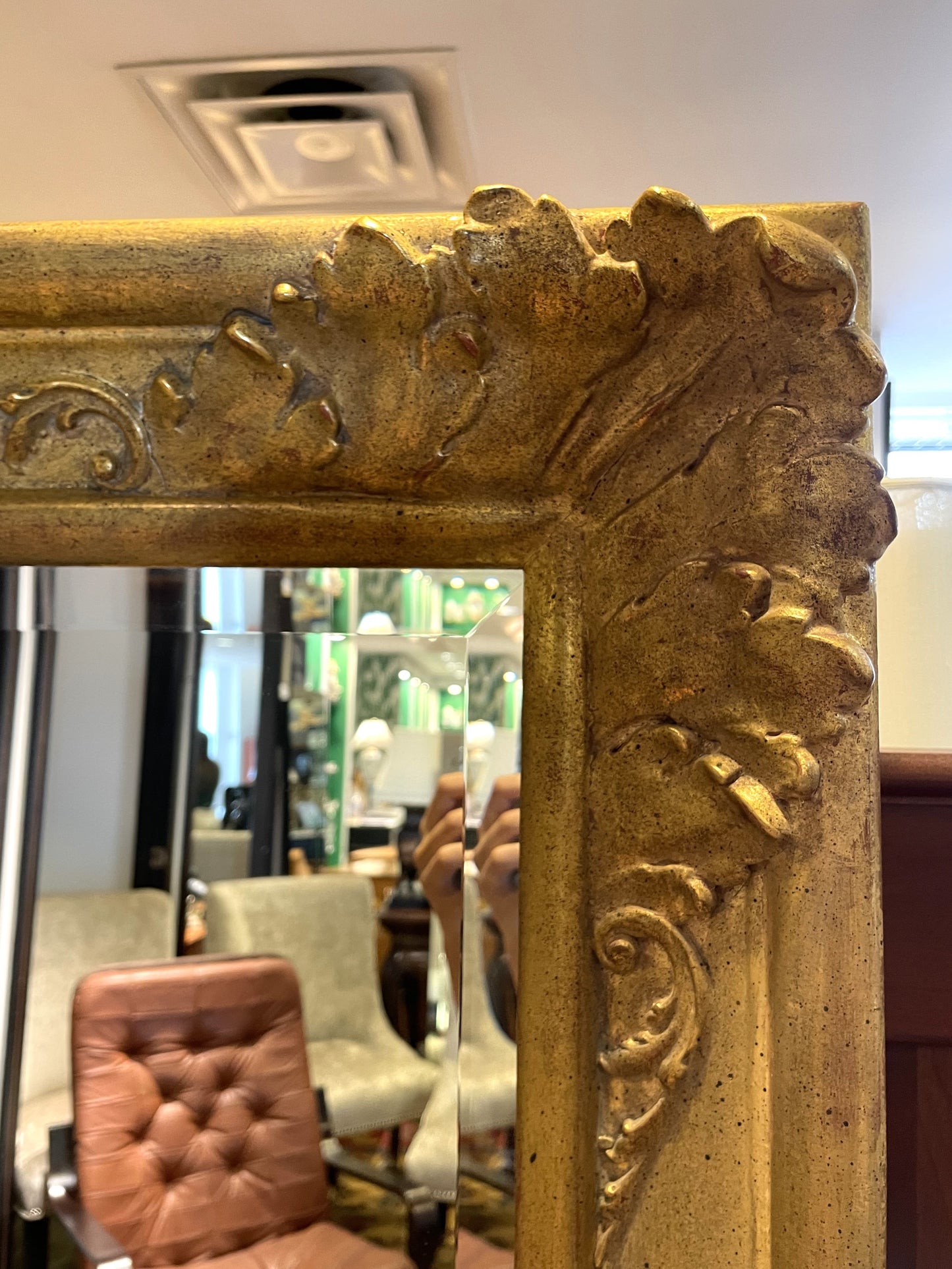 Armand Lee Carved Gilt Mirror (EJ3HSL)