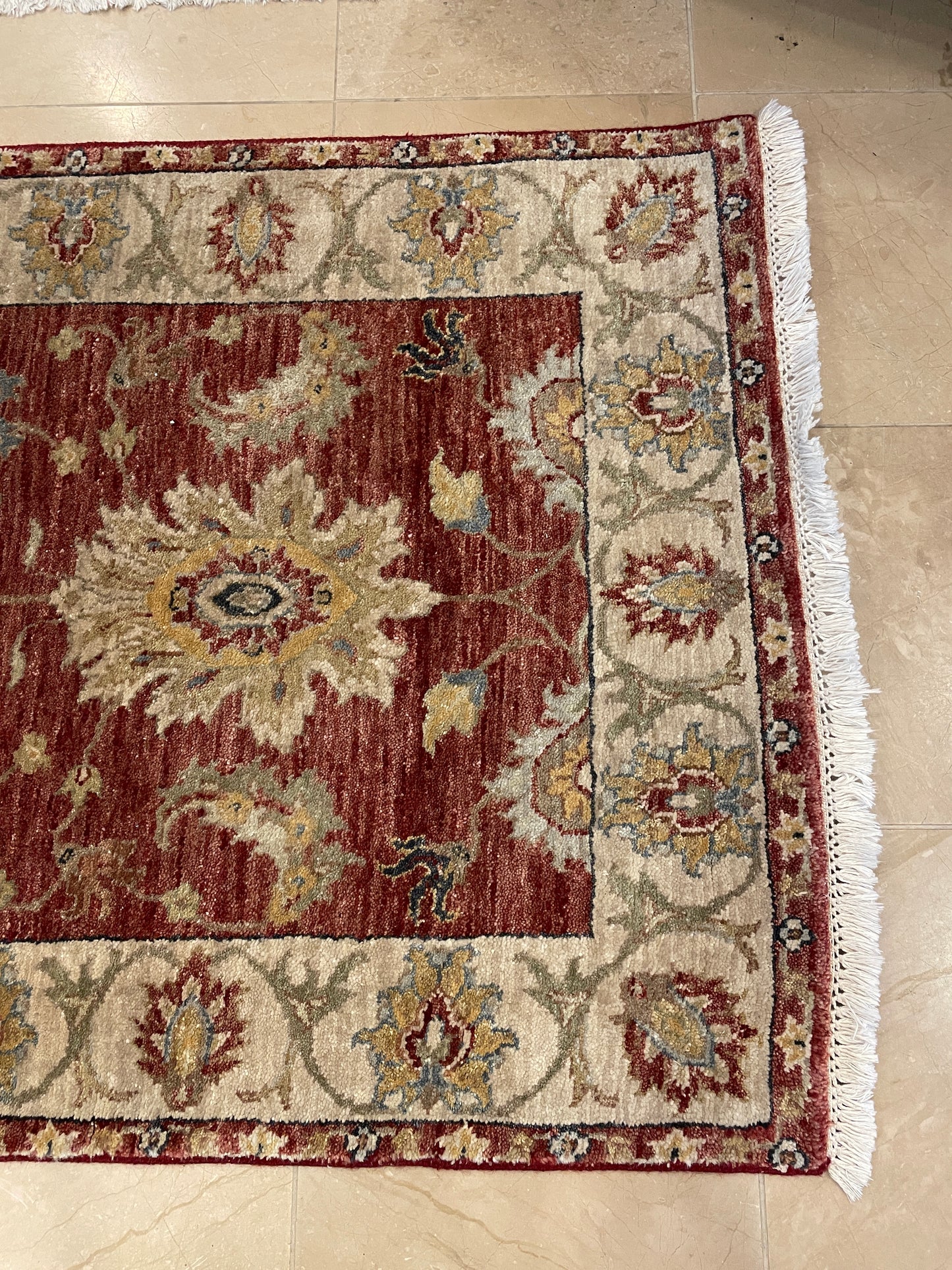 Indo Paki Peshawar Rust Red Runner (Approx. 2'7x8'2) (0LP009)